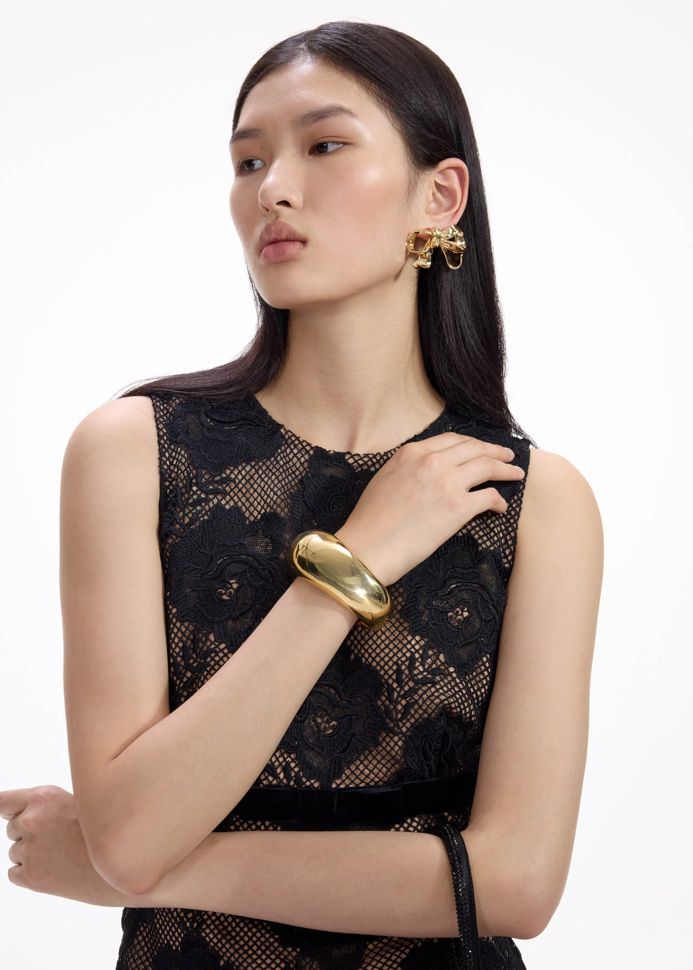 Gold Chunky Cuff - Image 3