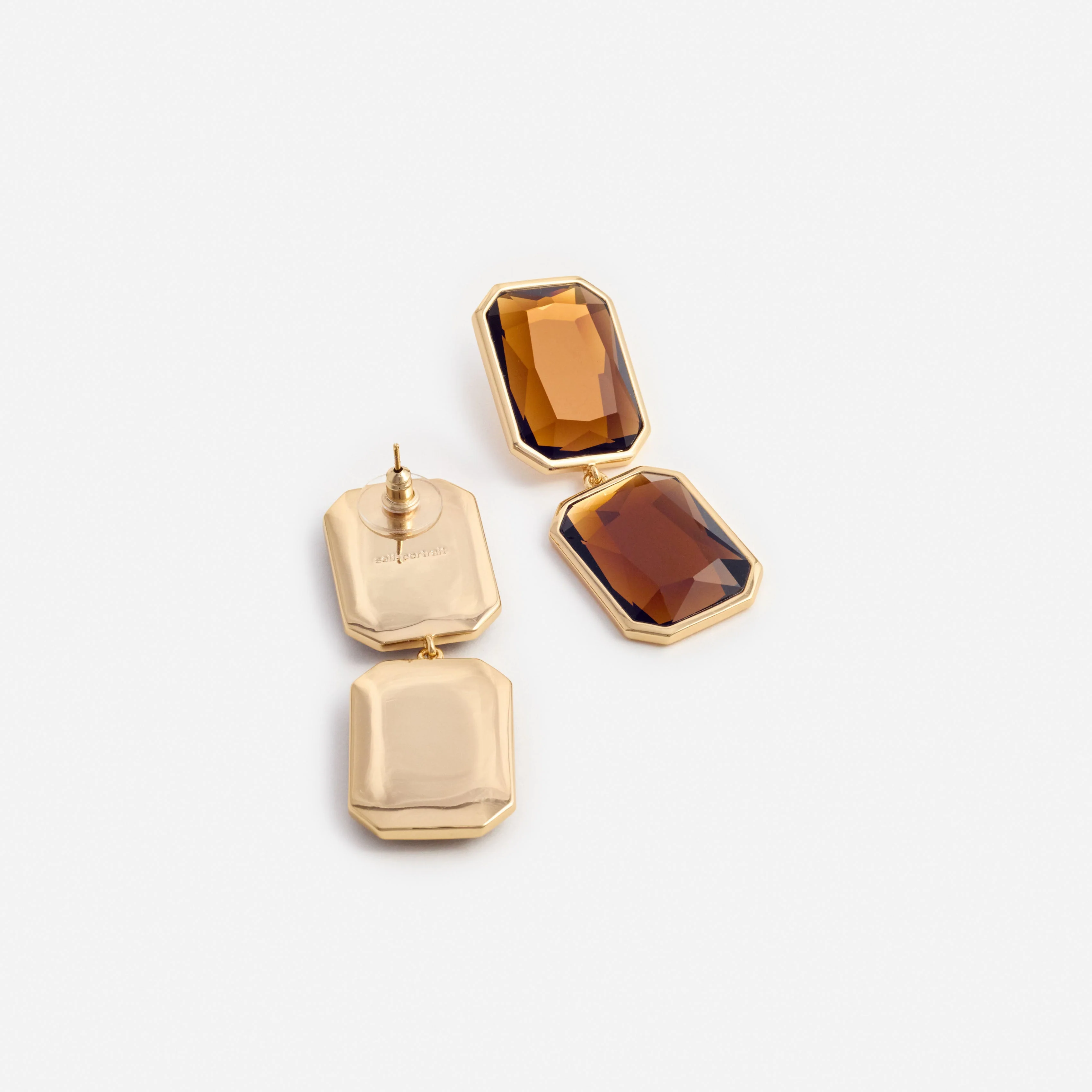 Amber Tiered Earrings - Image 3