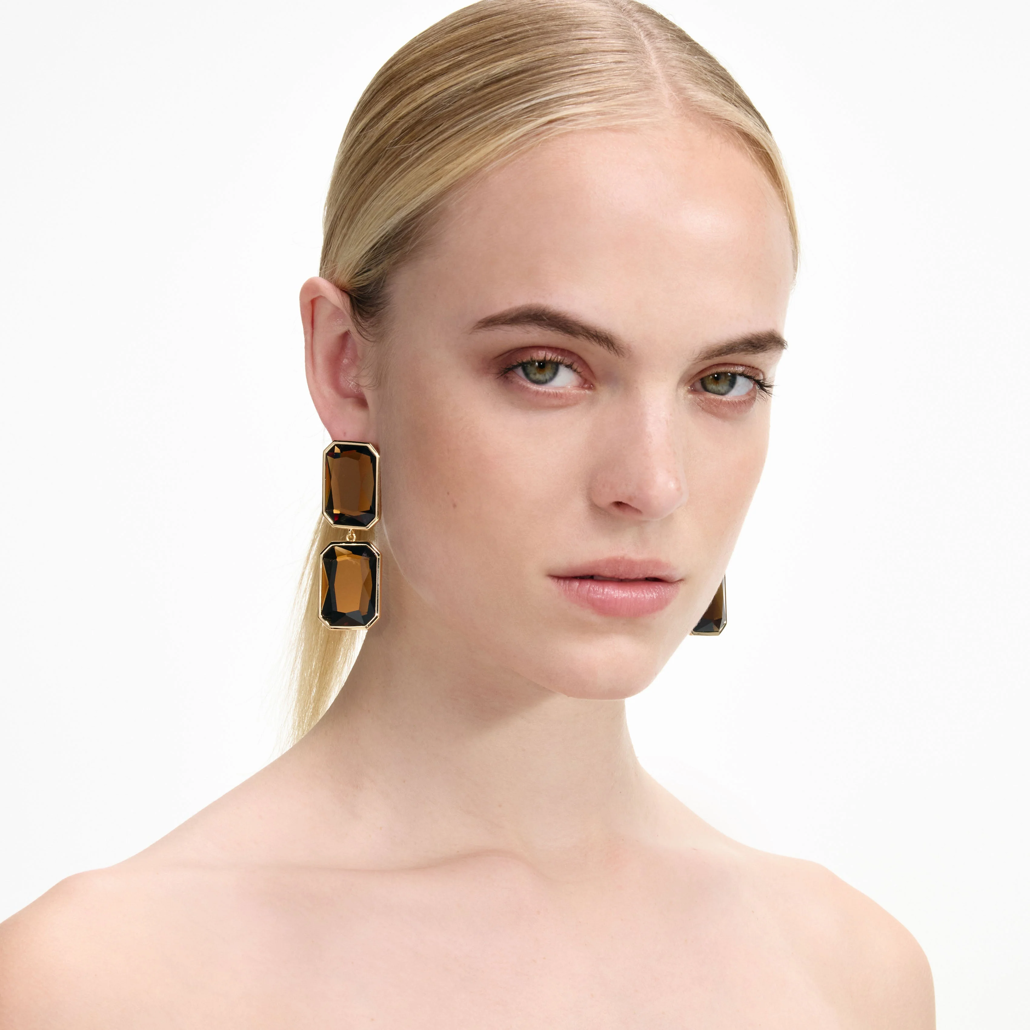 Amber Tiered Earrings - Image 4