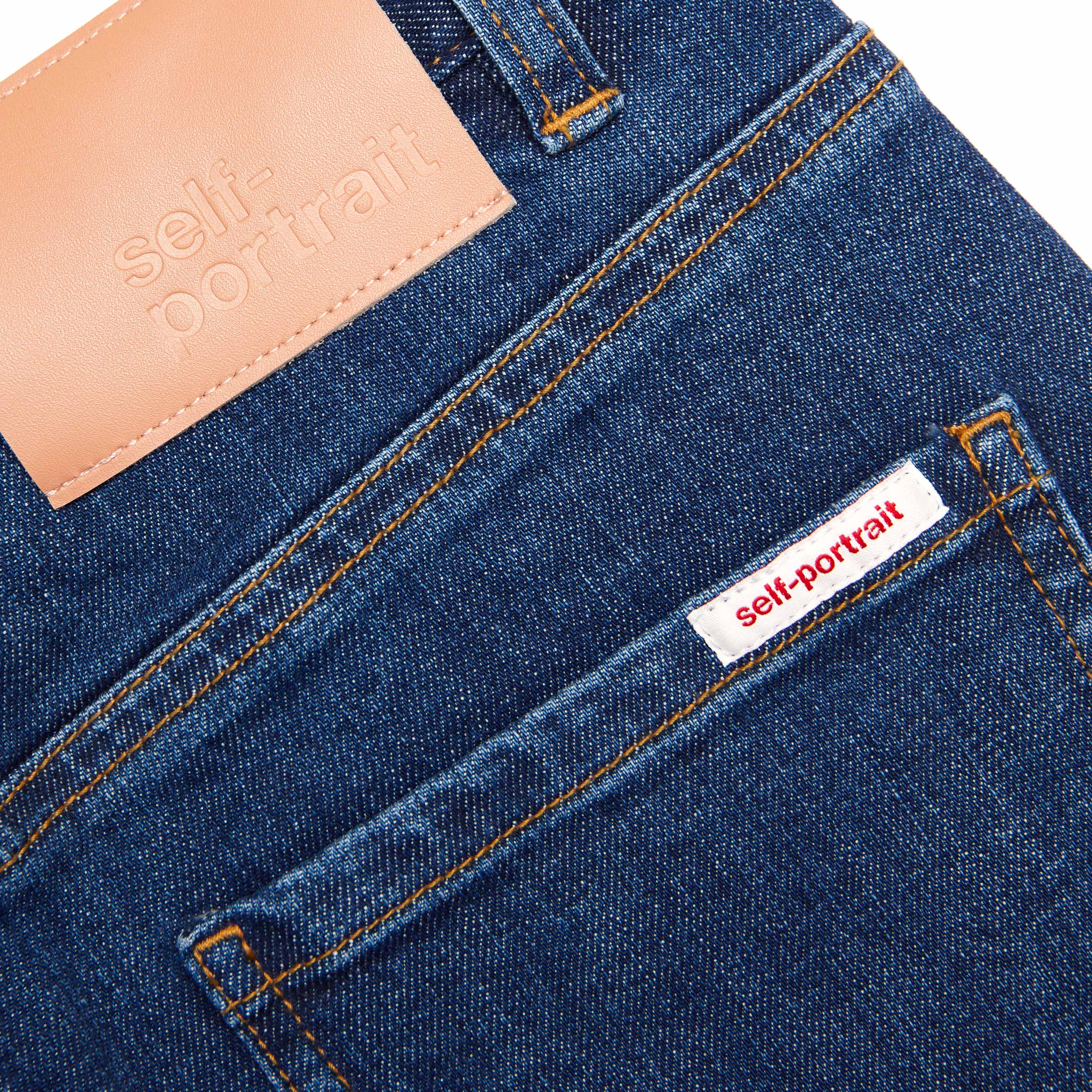 Blue Straight Leg Jeans - Image 5
