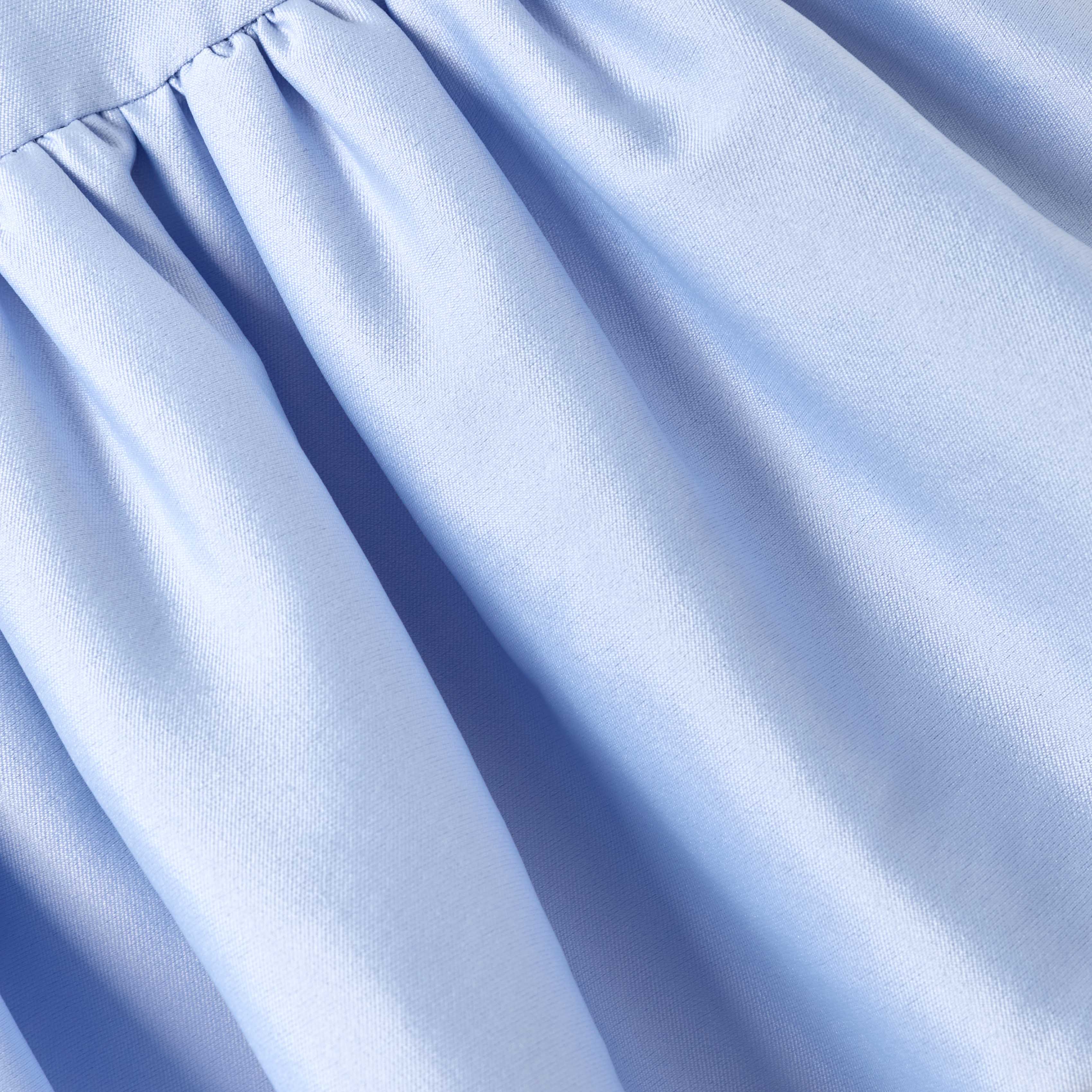 Blue Taffeta Dress - Image 3