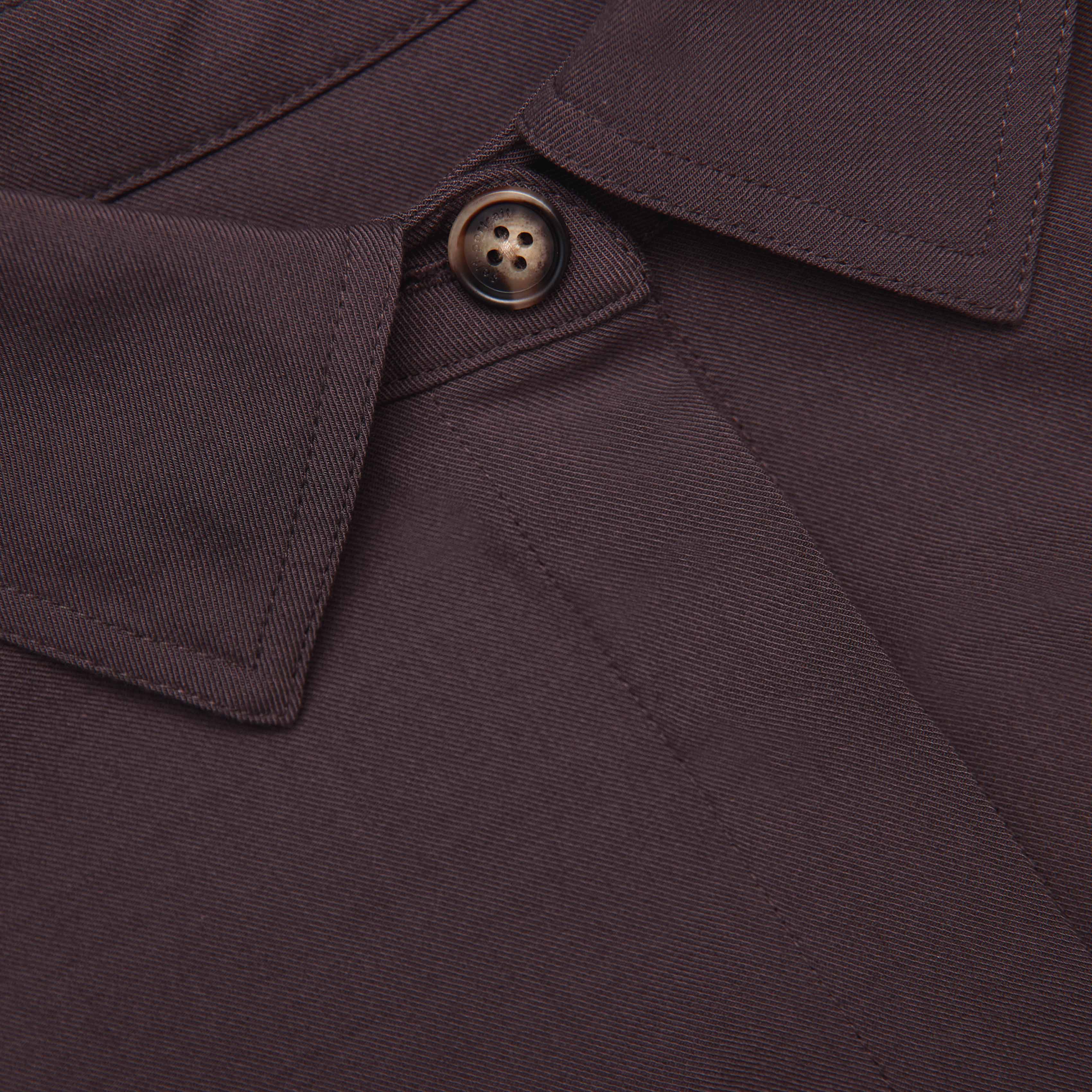 Brown Twill Jumpsuit - Image 5