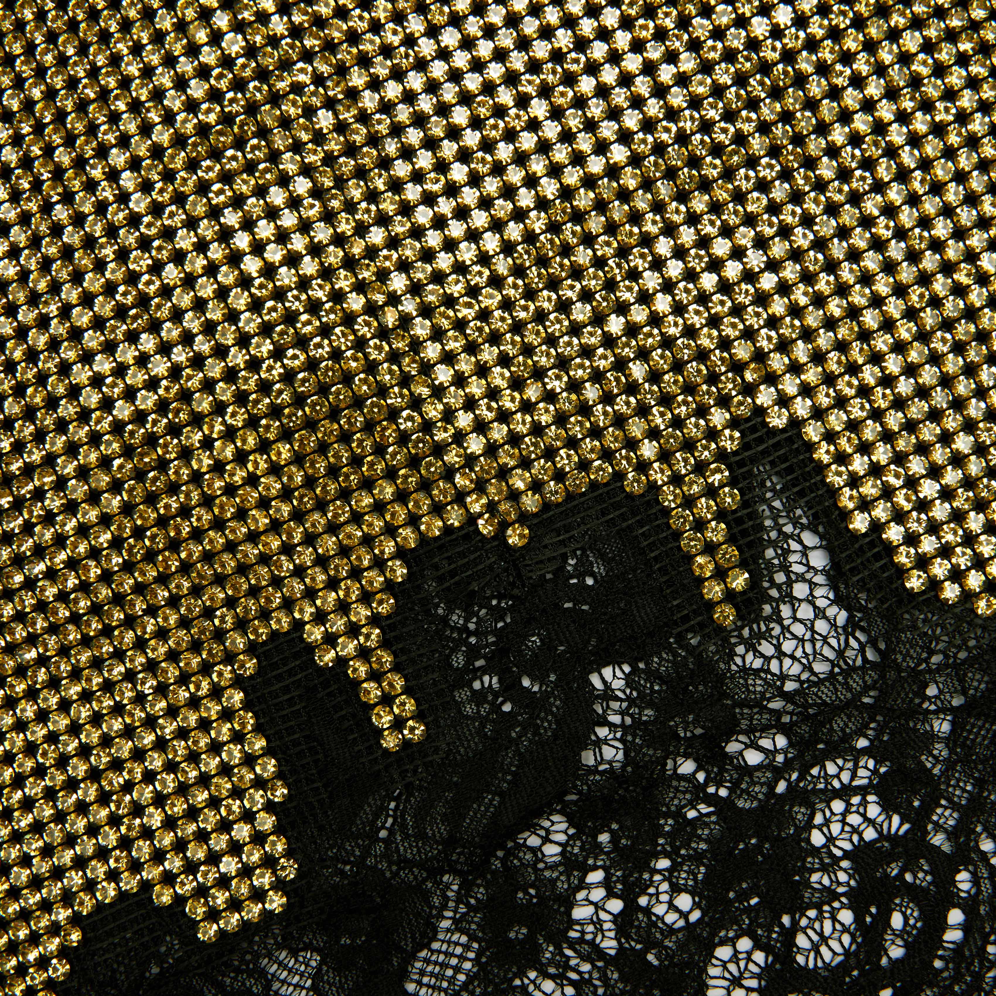 Champagne Crystal Chainmail Top - Image 5