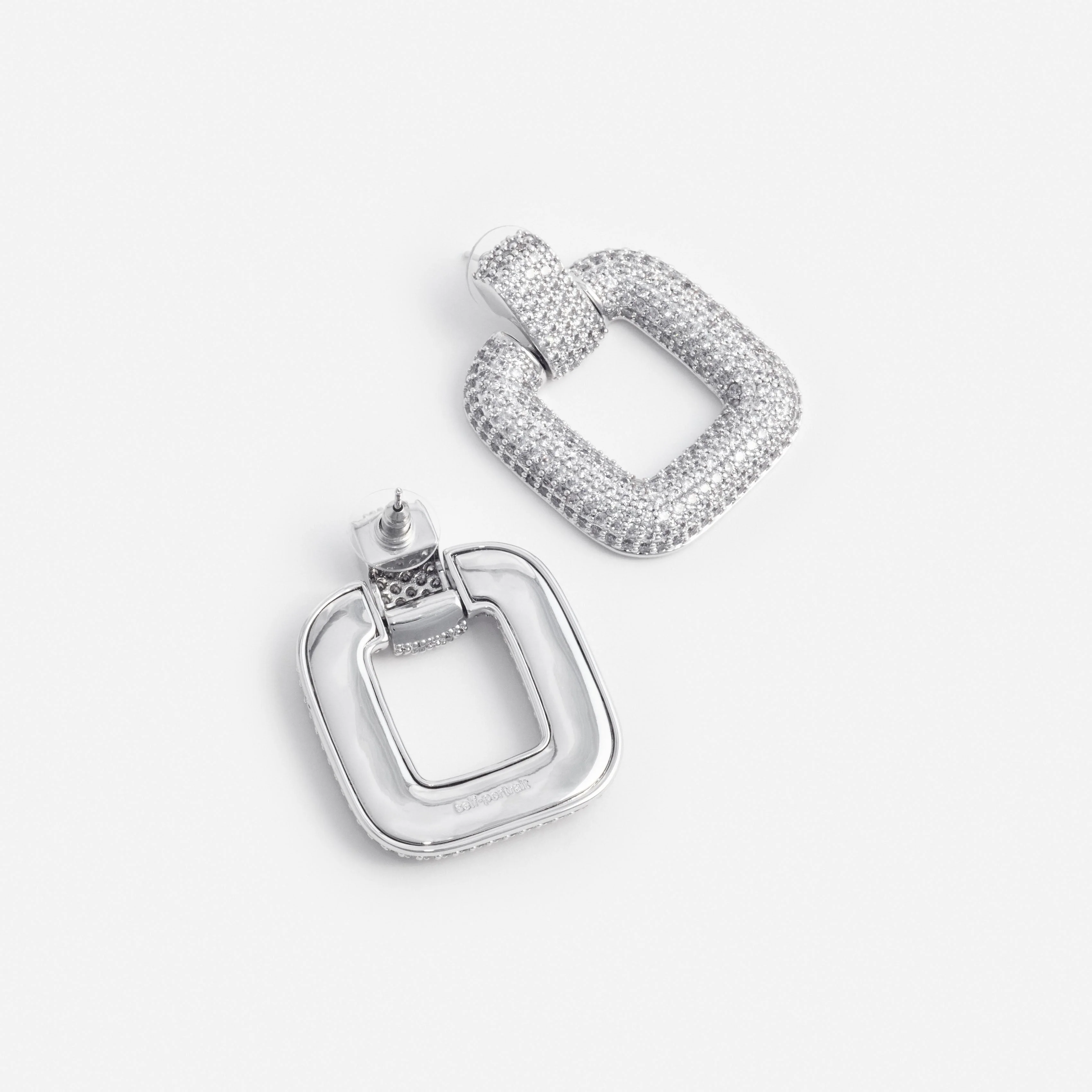 Crystal Knocker Earrings - Image 3