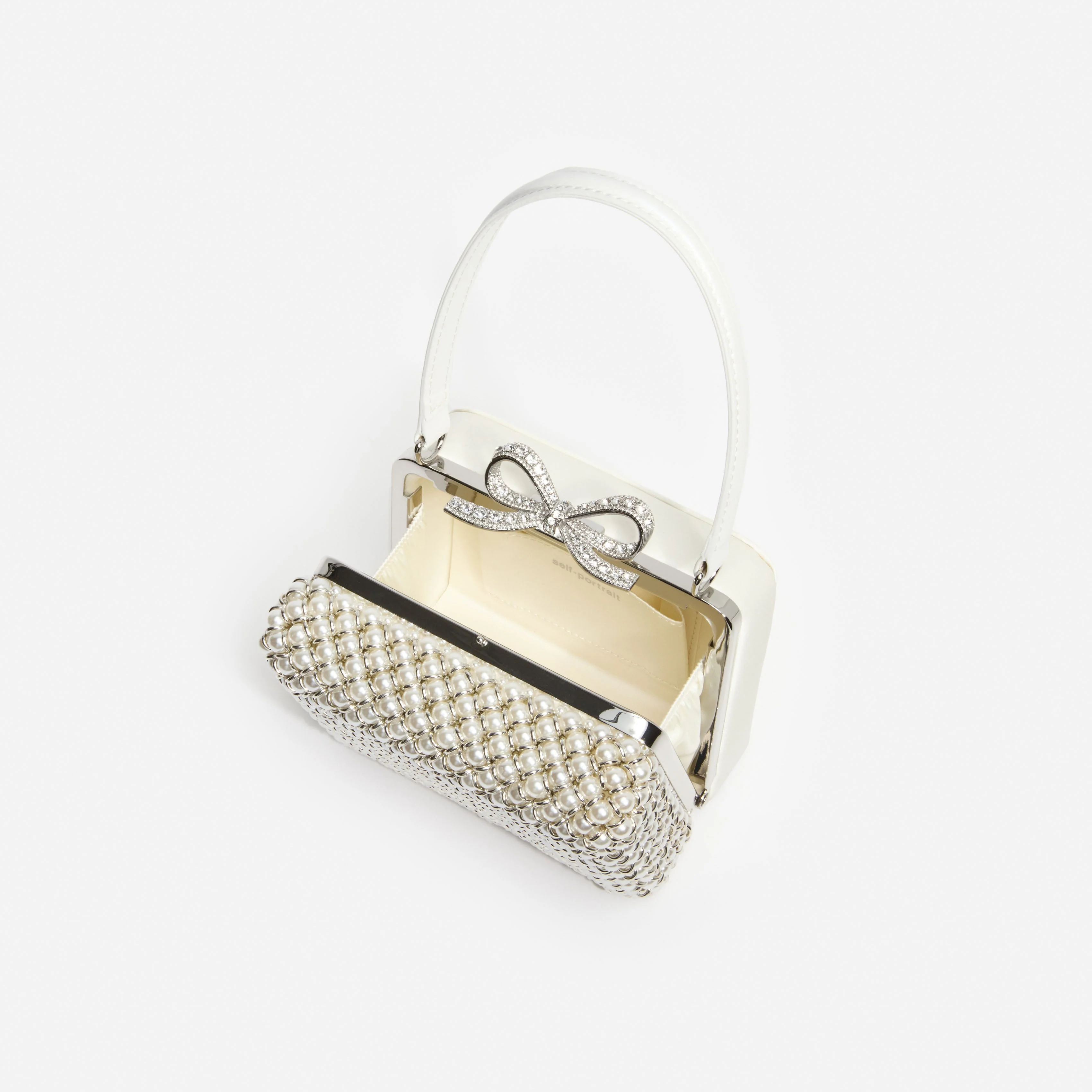 Pearl Embellished Micro Bag - Image 5