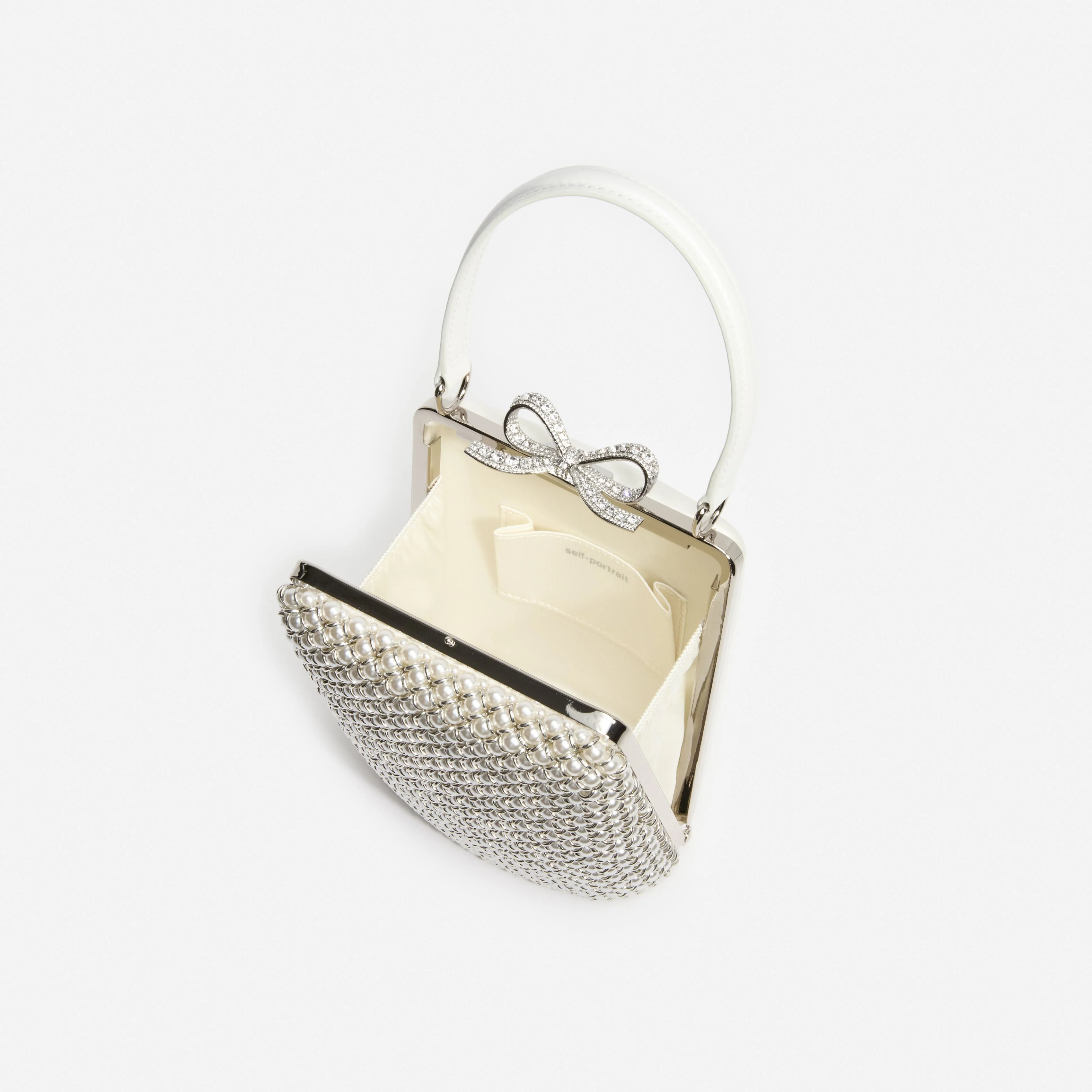 Pearl Embellished Mini Bag - Image 5