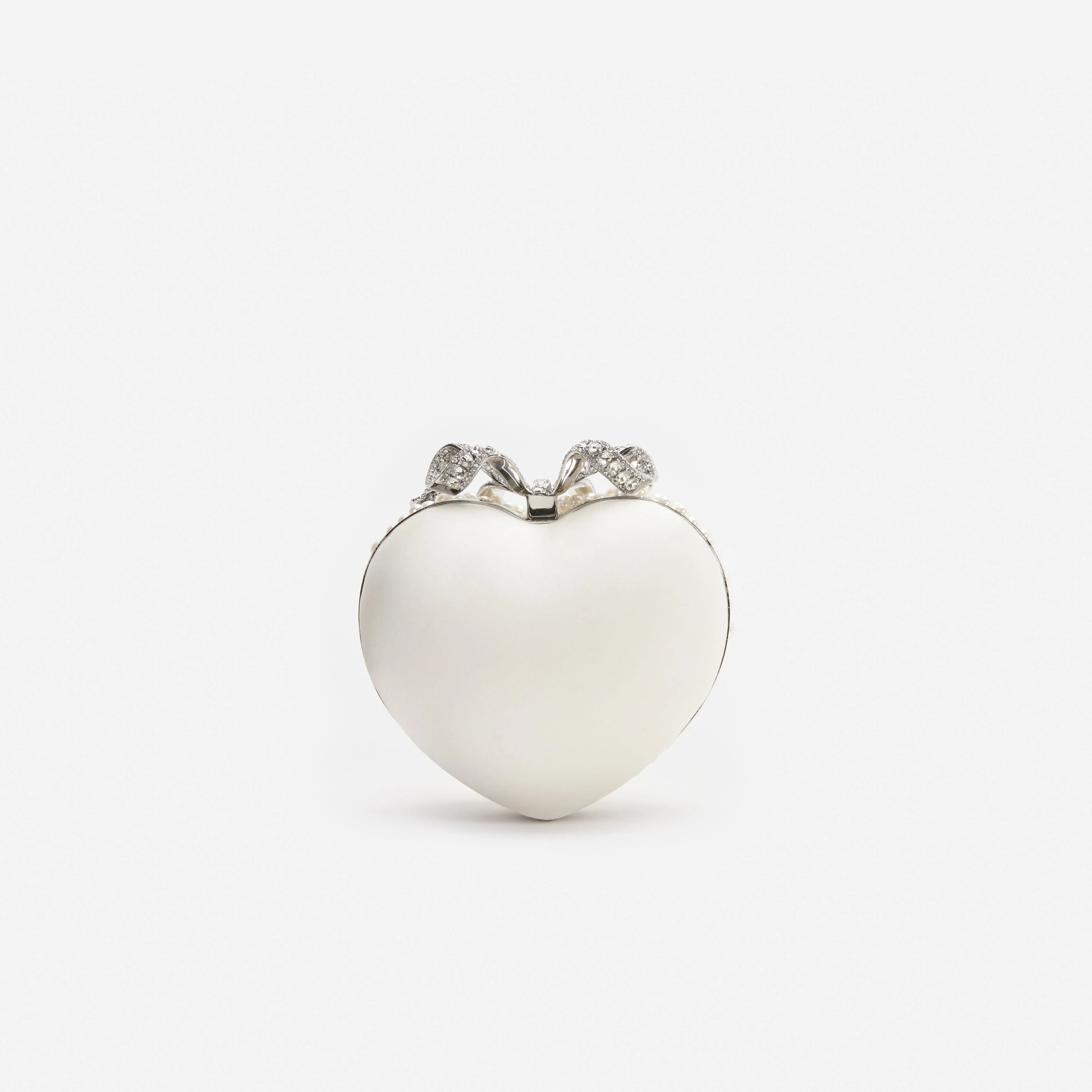 Pearl Heart Clutch Bag - Image 3