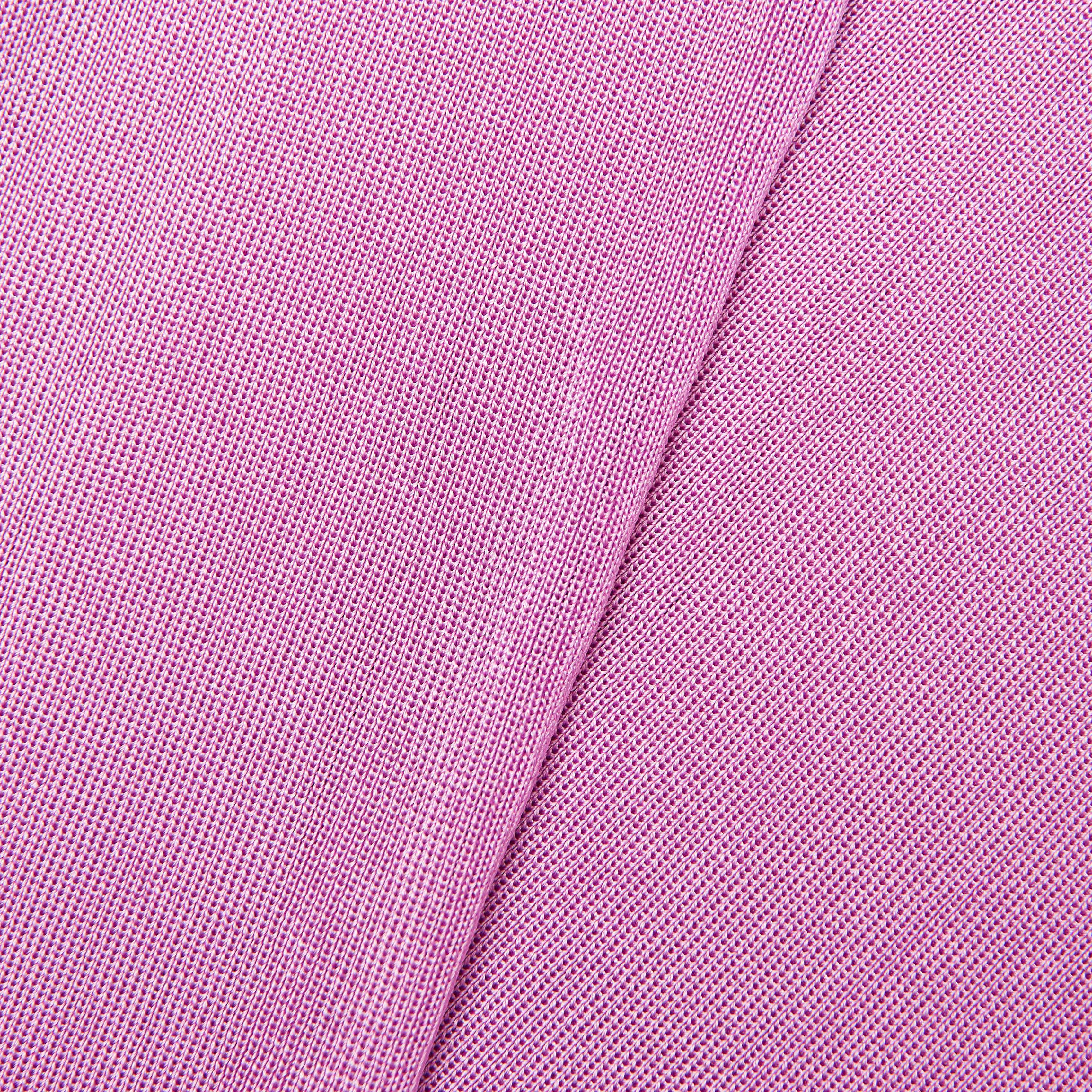 Pink Viscose Knit Maxi Dress - Image 5