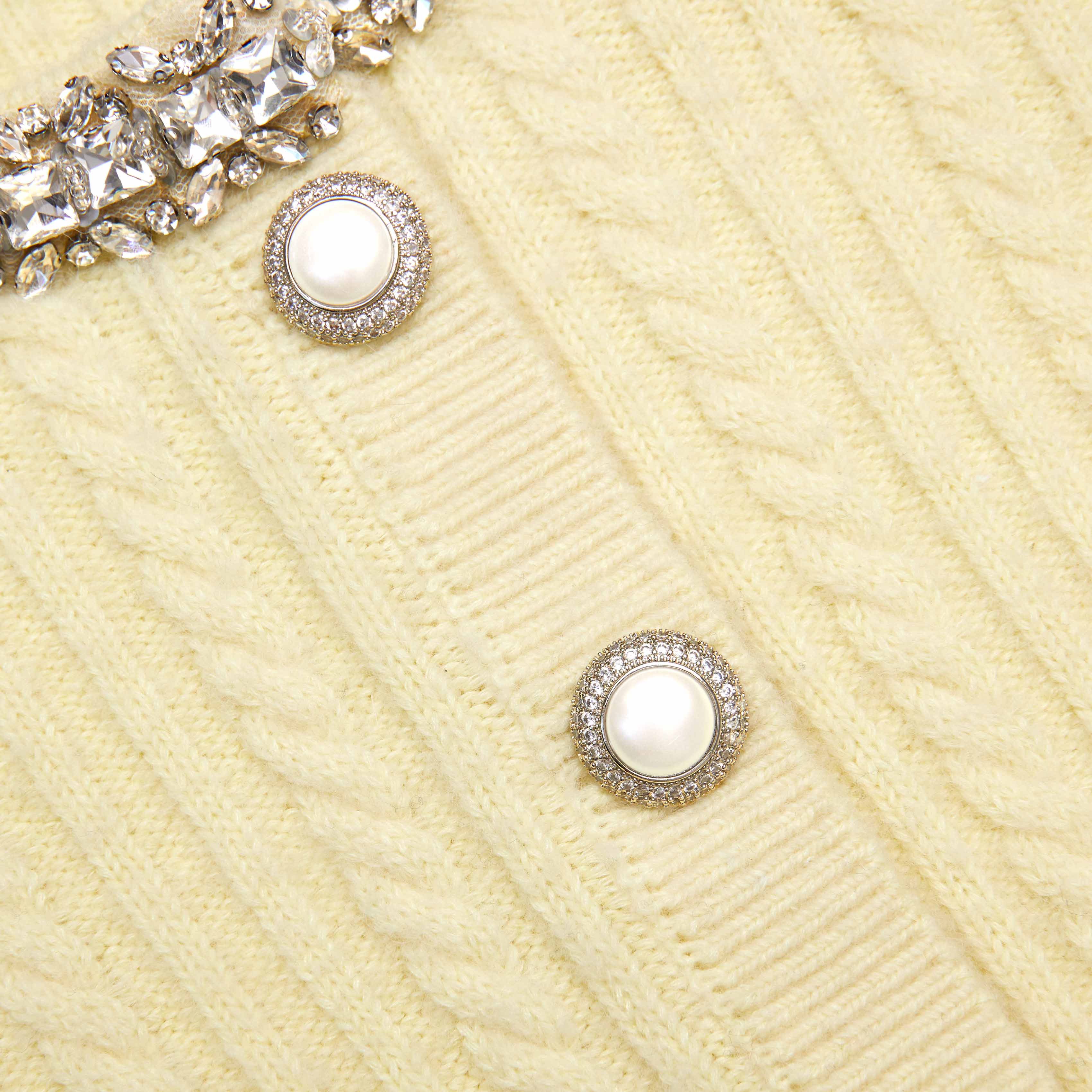 Yellow Alpaca Cardigan - Image 5