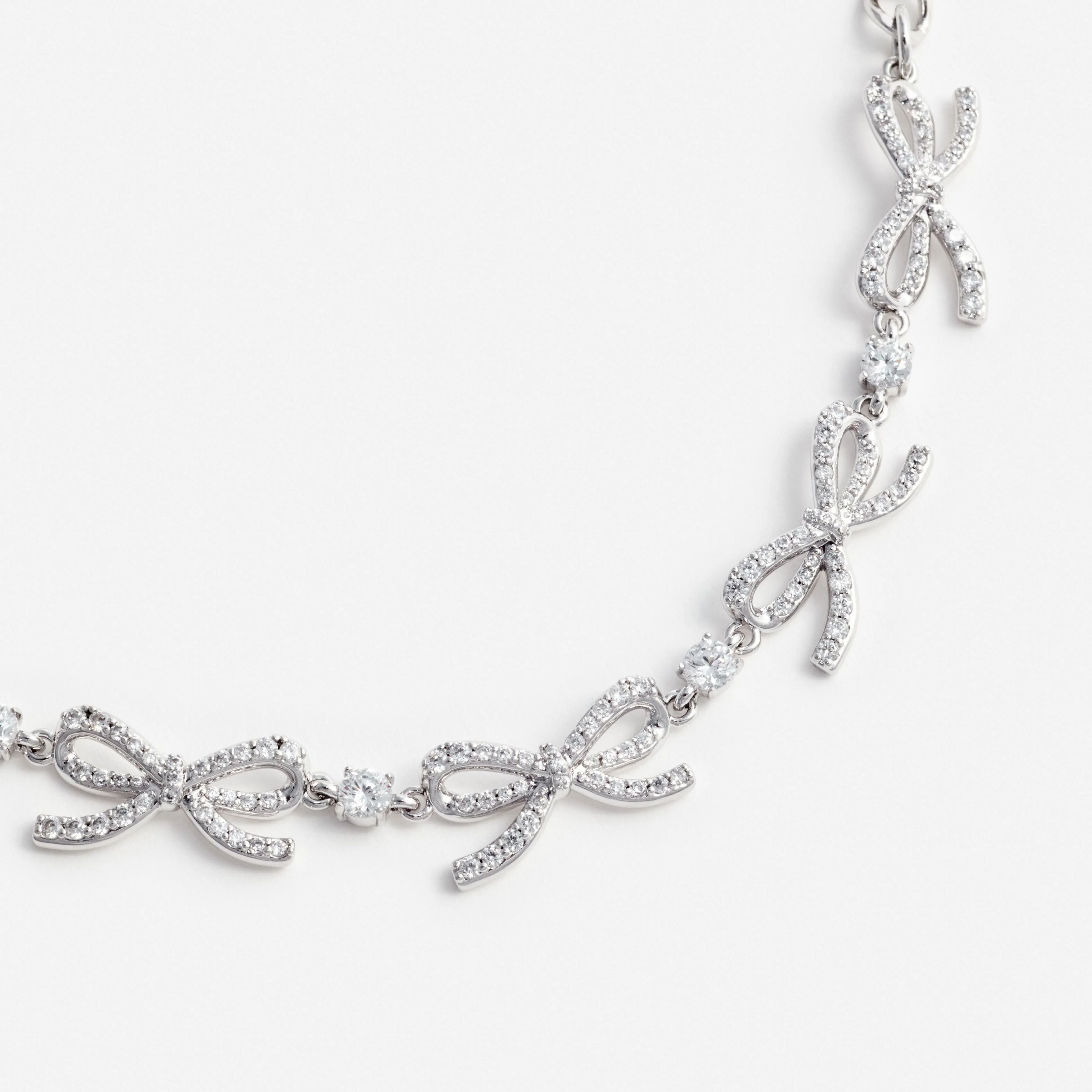 Crystal Bow Bracelet - Image 3