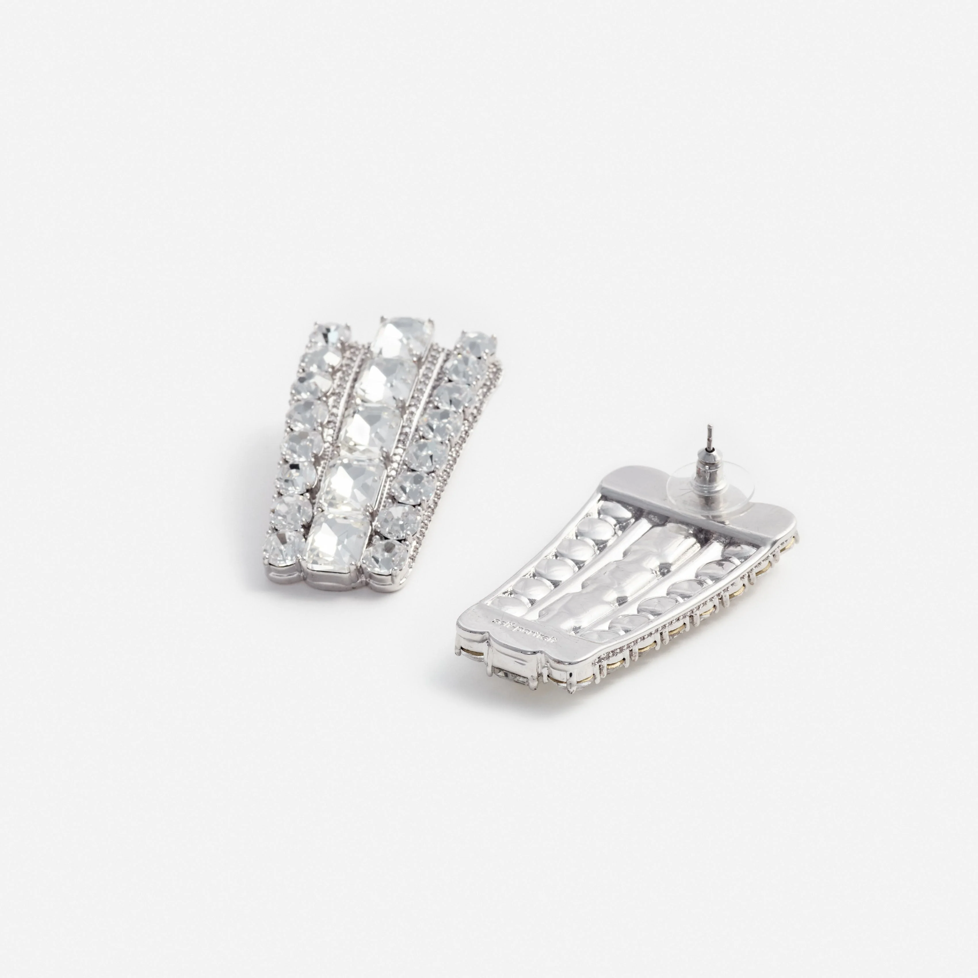 Multi Crystal Earrings - Image 3