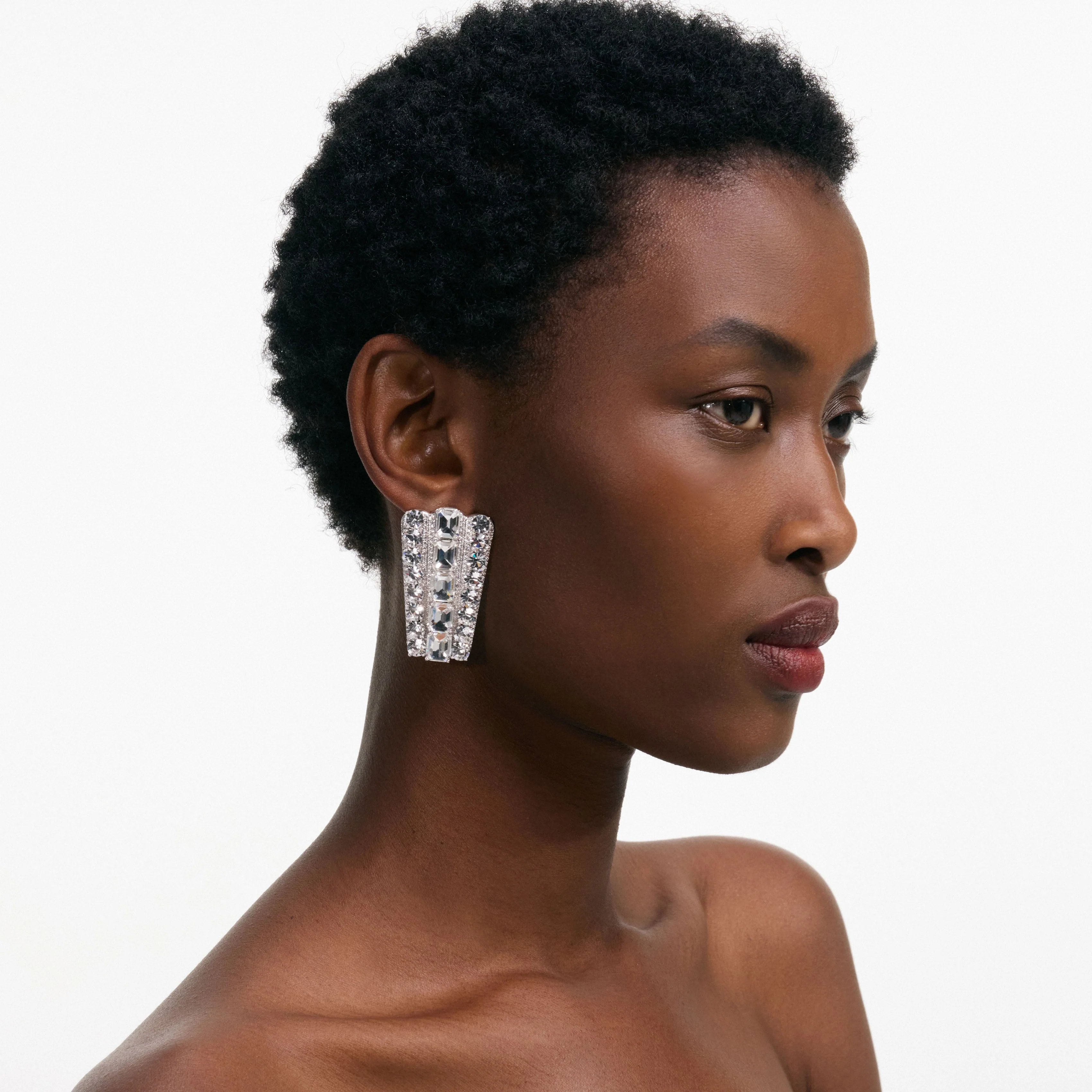 Multi Crystal Earrings - Image 4