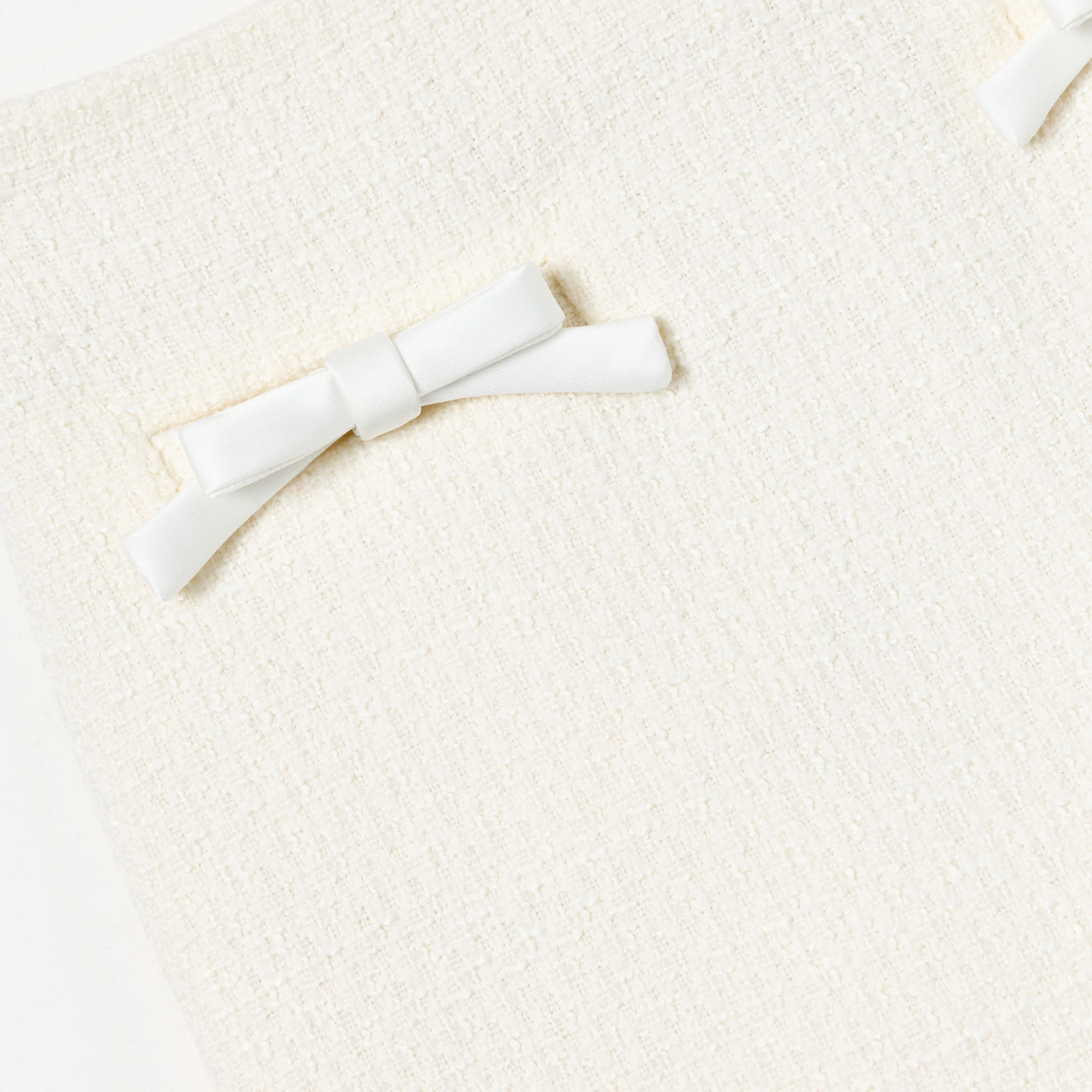 Cream Boucle Skirt - Image 4