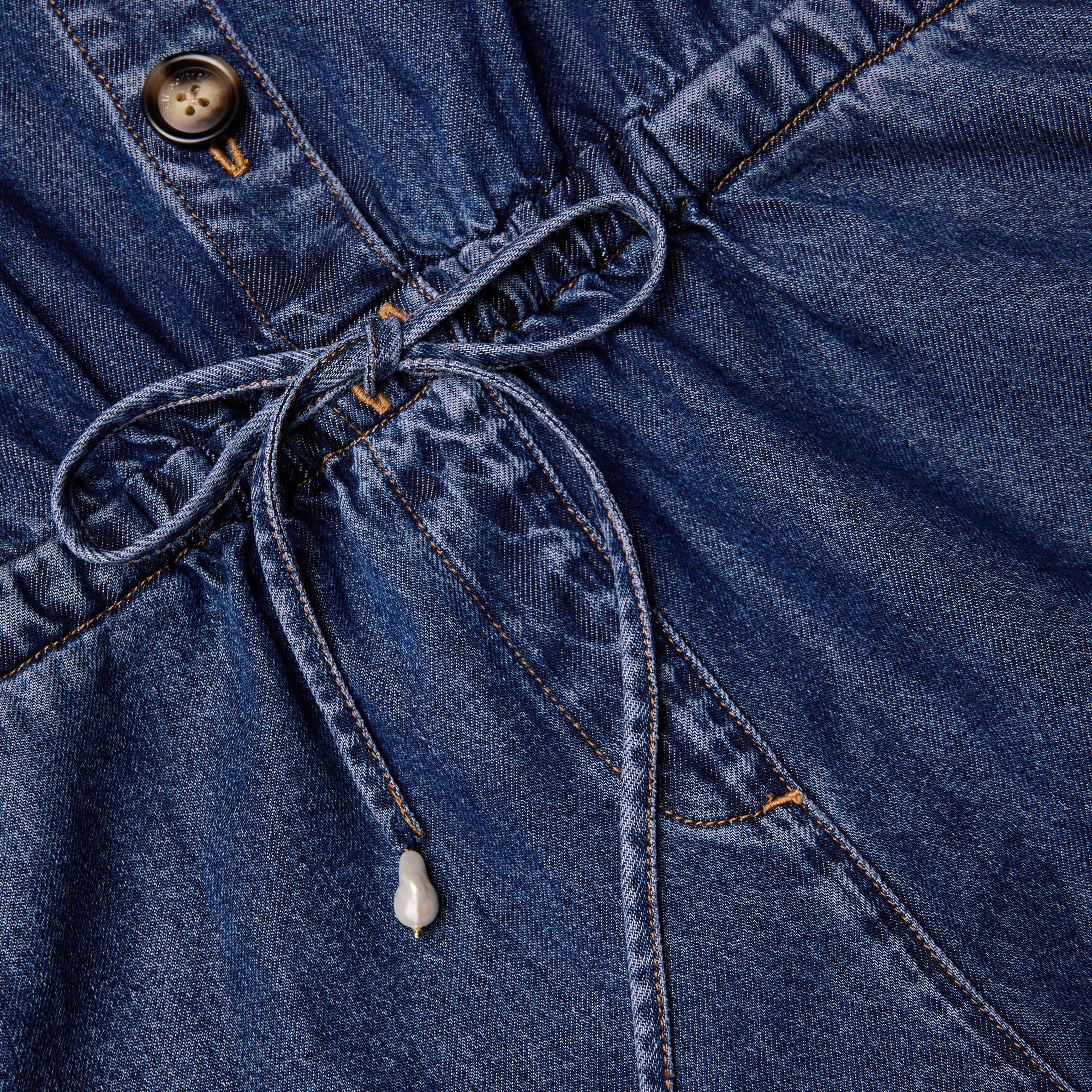 Denim Relaxed Fit Playsuit - Image 7