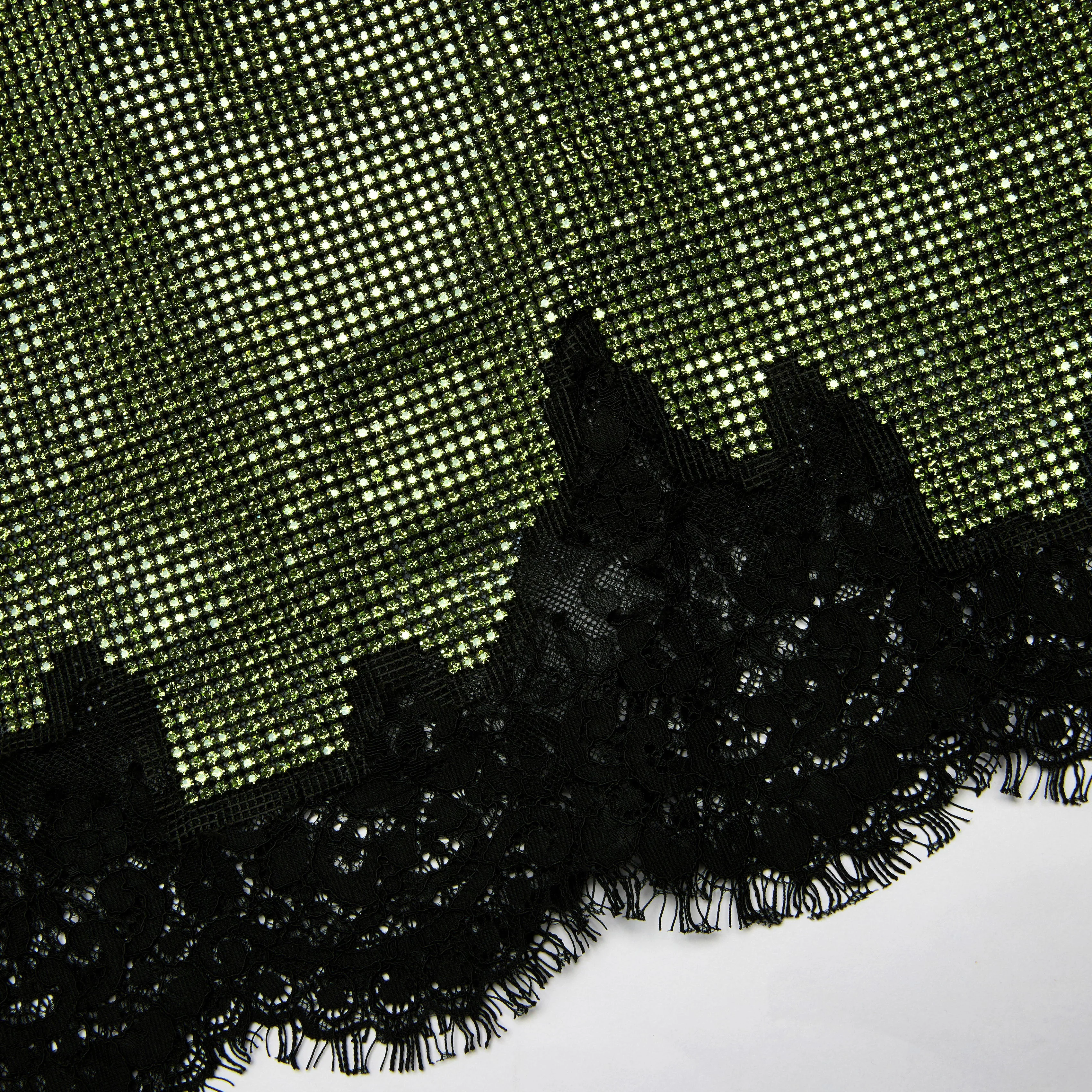 Green Crystal Chainmail Top - Image 6