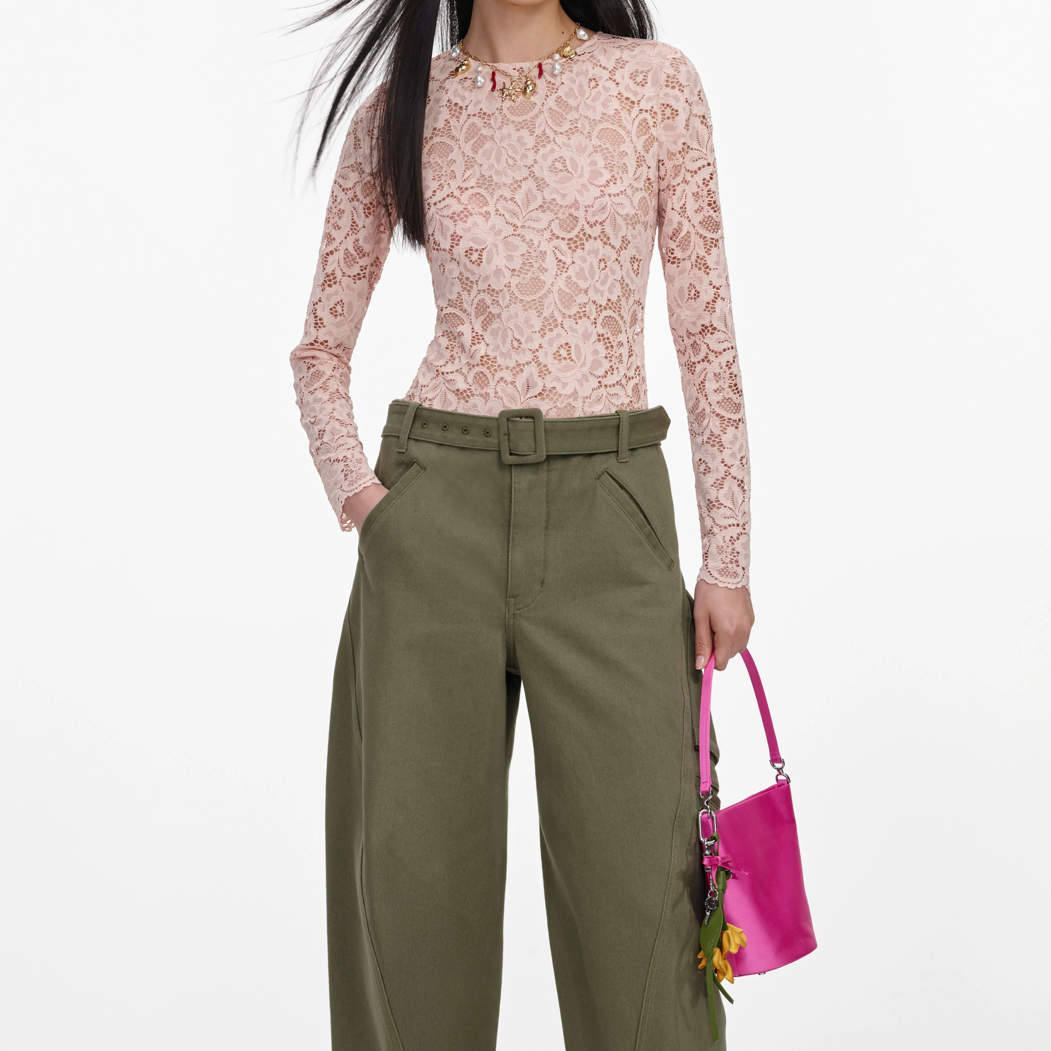 Khaki Cargo Jeans - Image 4