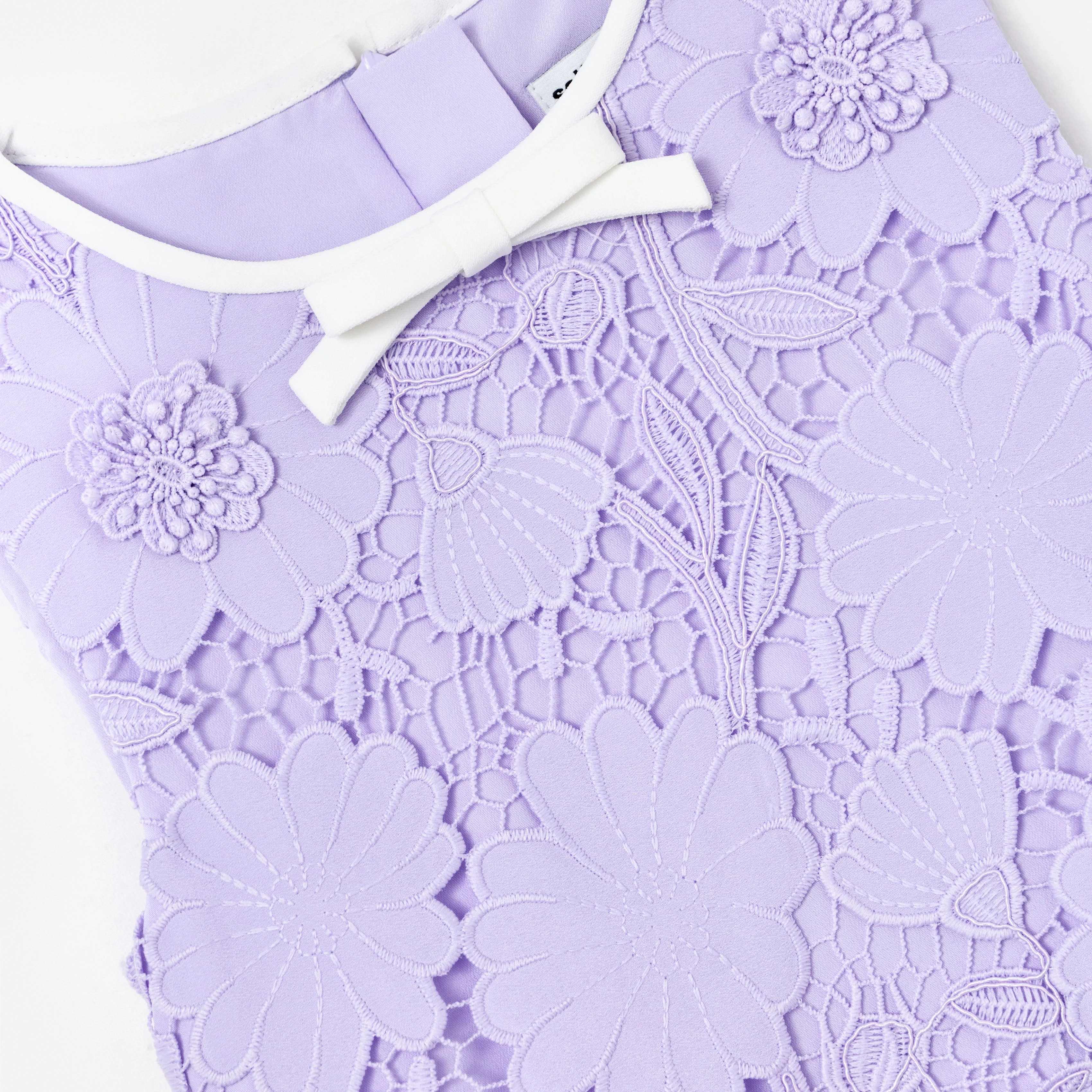 Lilac Lace Dress - Image 3
