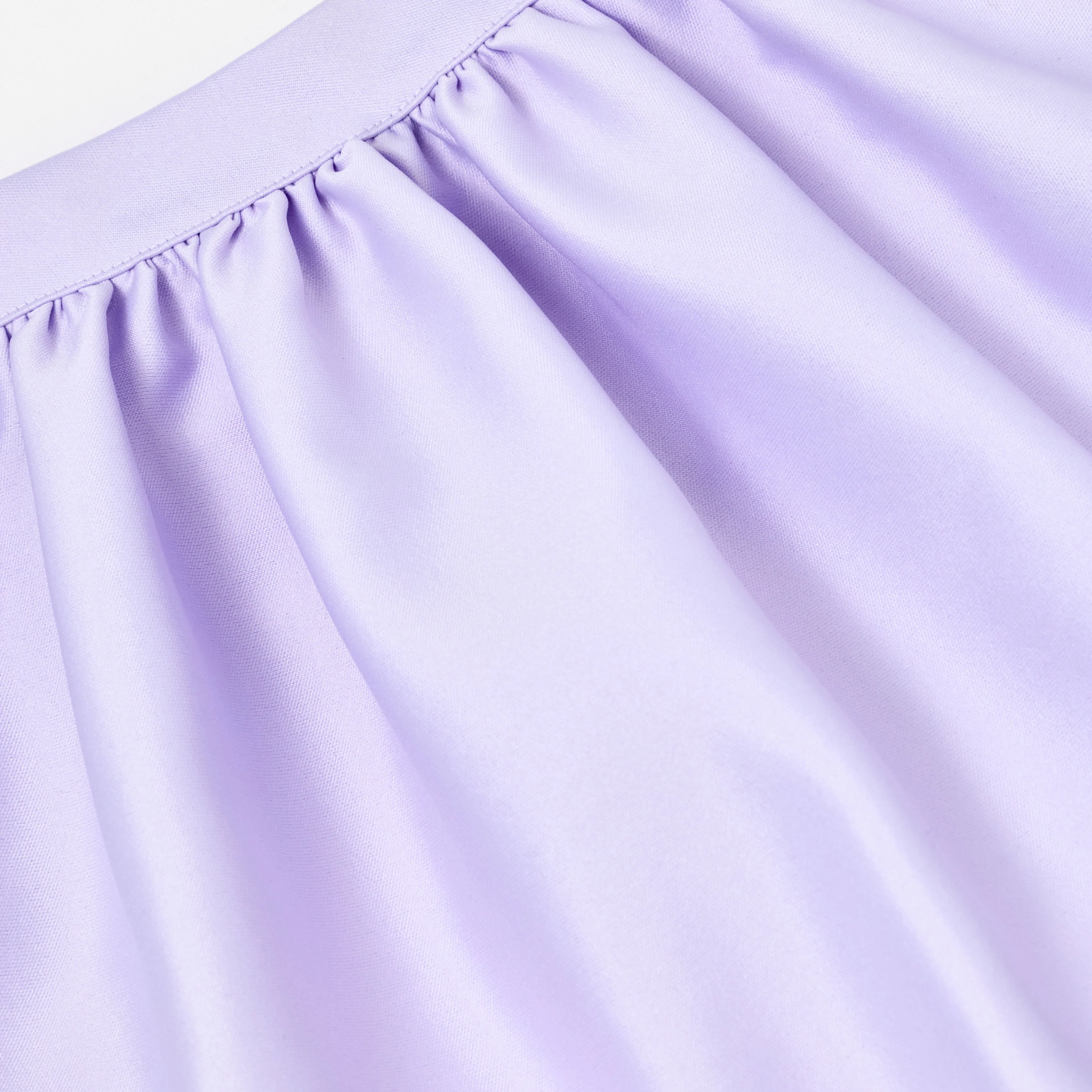 Lilac Taffeta Skort - Image 4