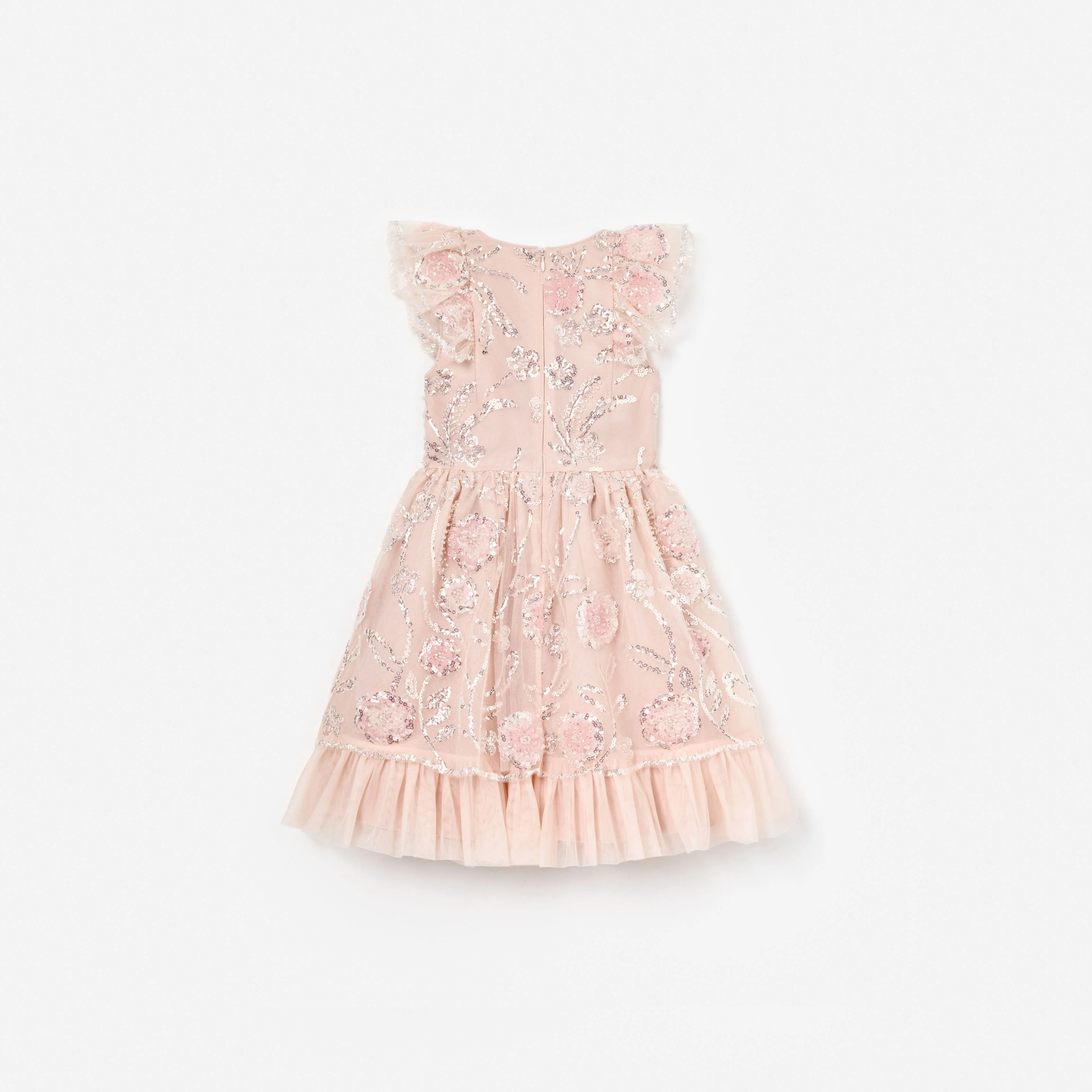 Pink Sequin Embellished Dress - Image 2