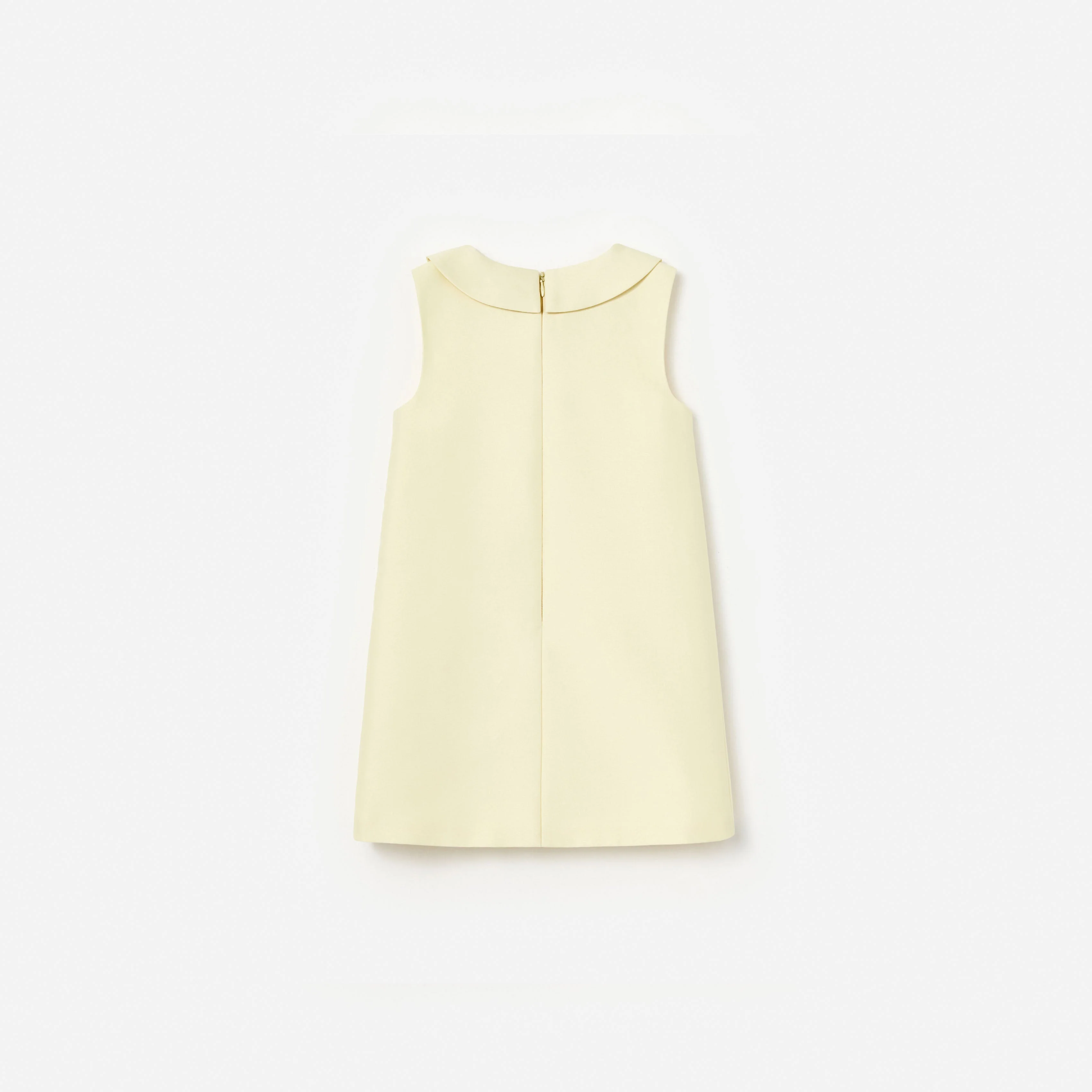 Yellow Taffeta Shift Dress - Image 2