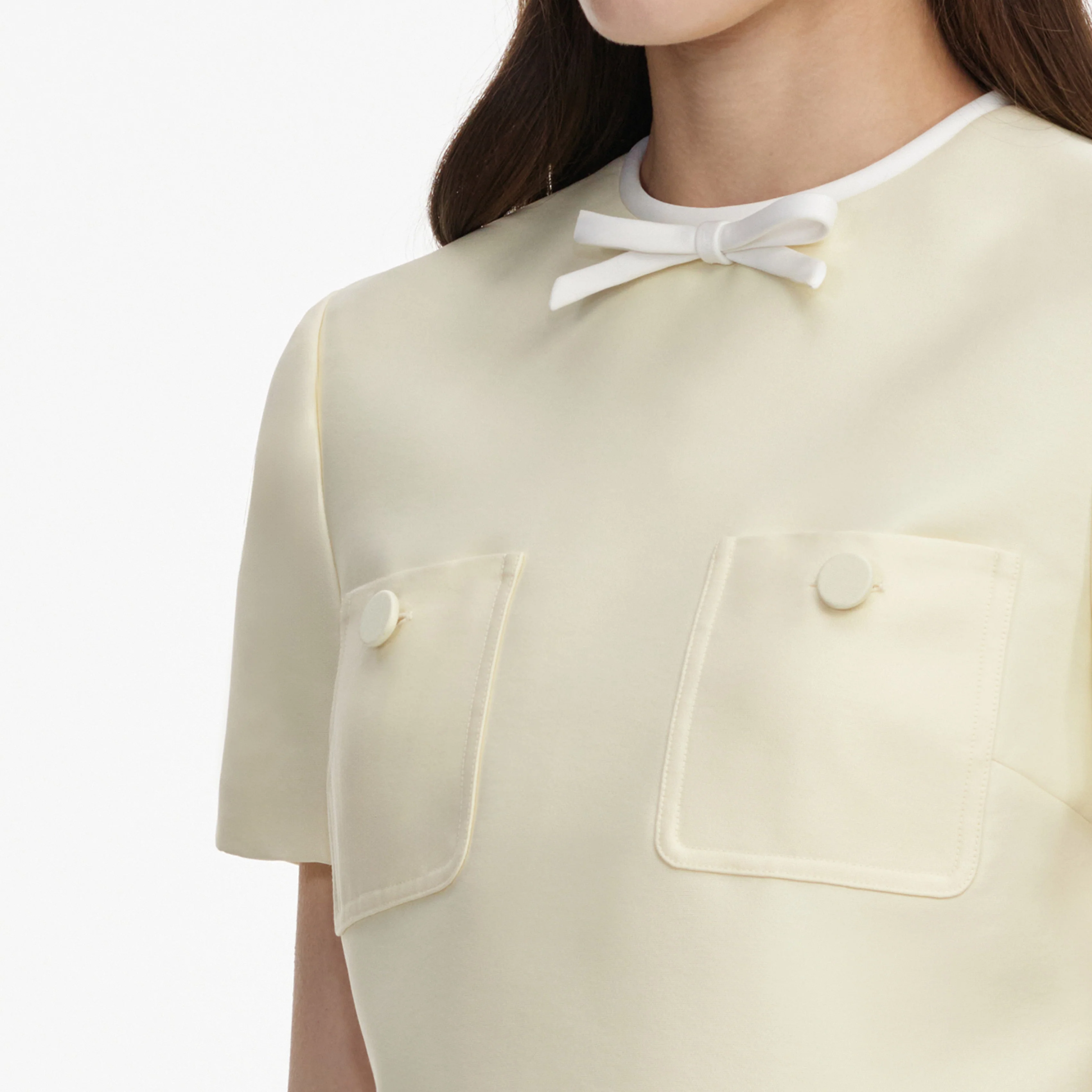 Yellow Taffeta Top - Image 5