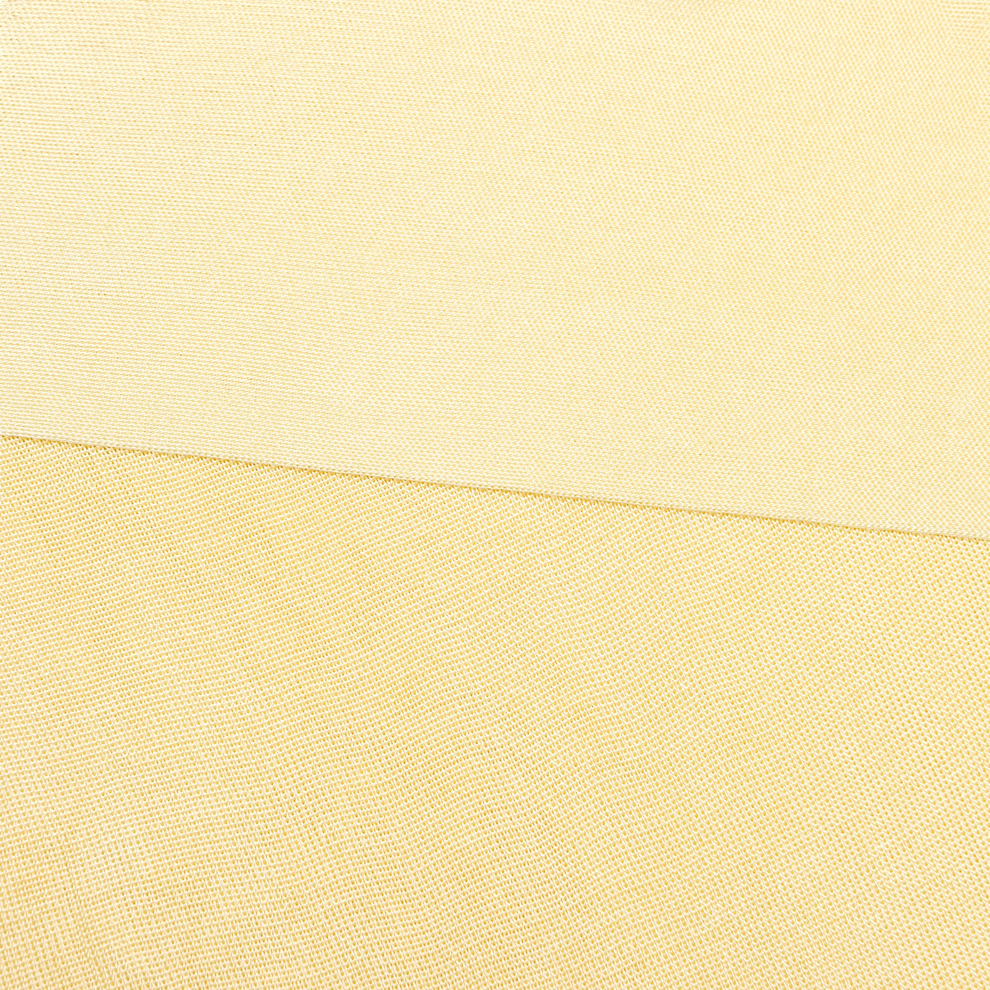 Yellow Viscose Knit Scarf Maxi Dress - Image 6