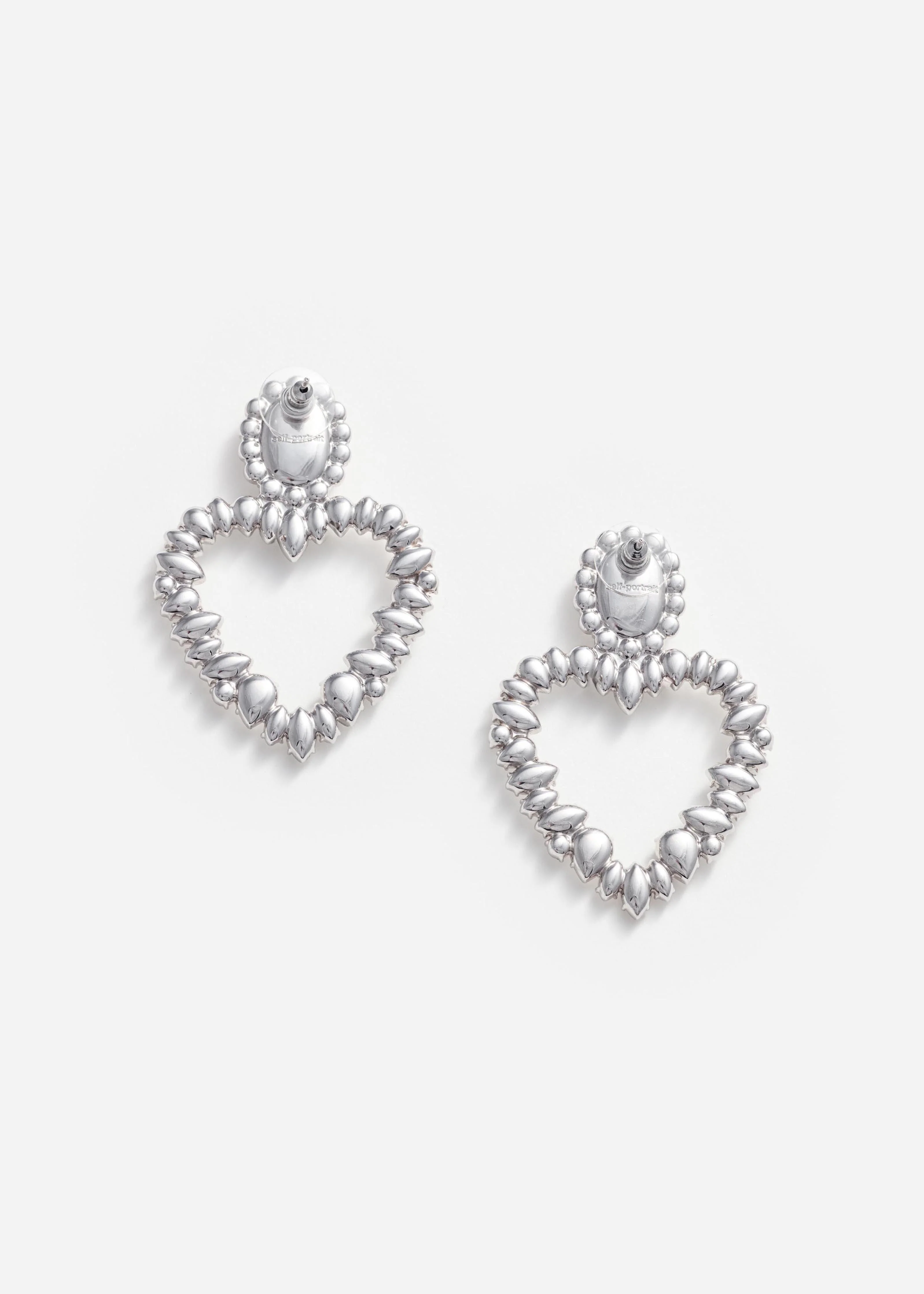 Crystal Heart Earrings - Image 3