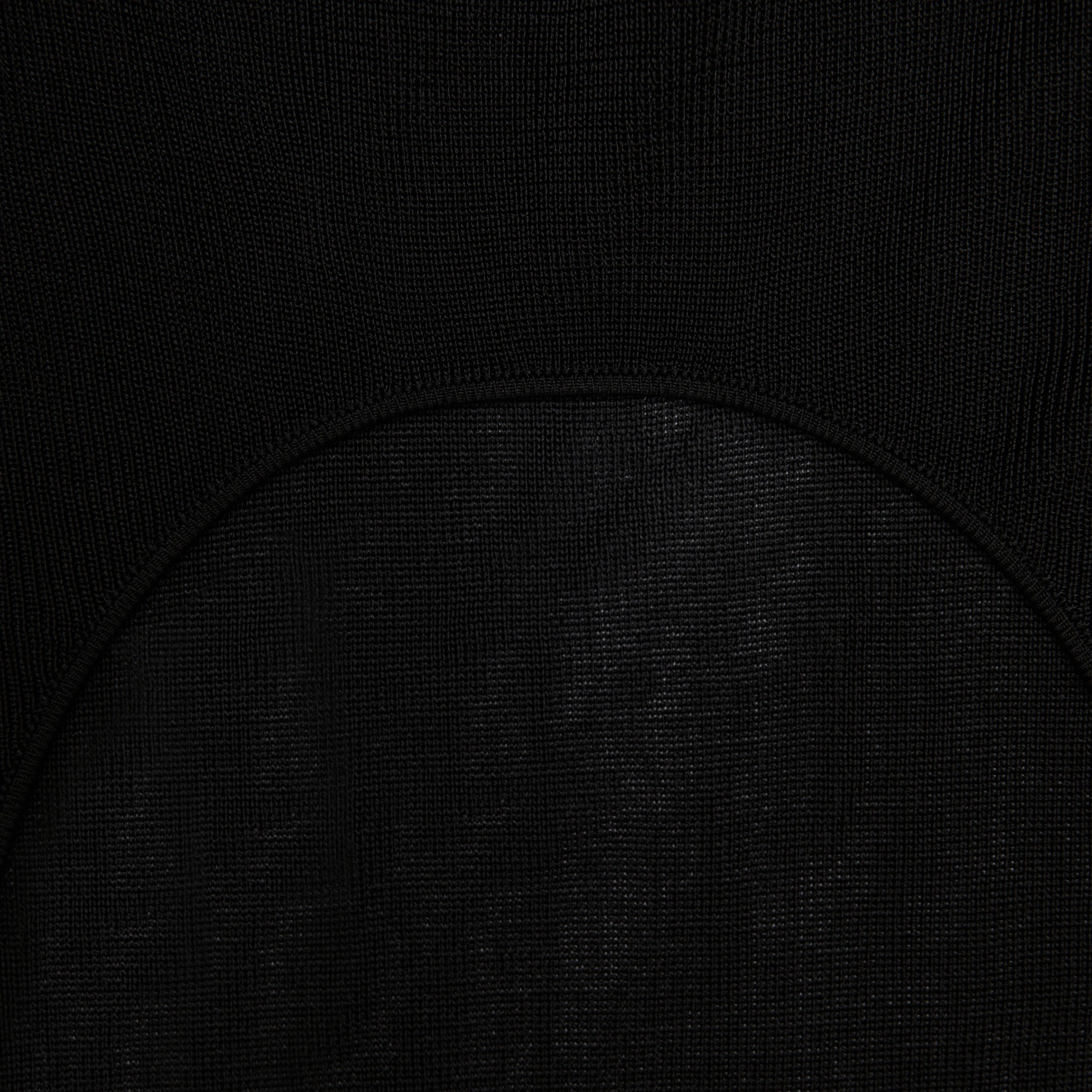 Black Racer Back Viscose Knit Maxi Dress - Image 5