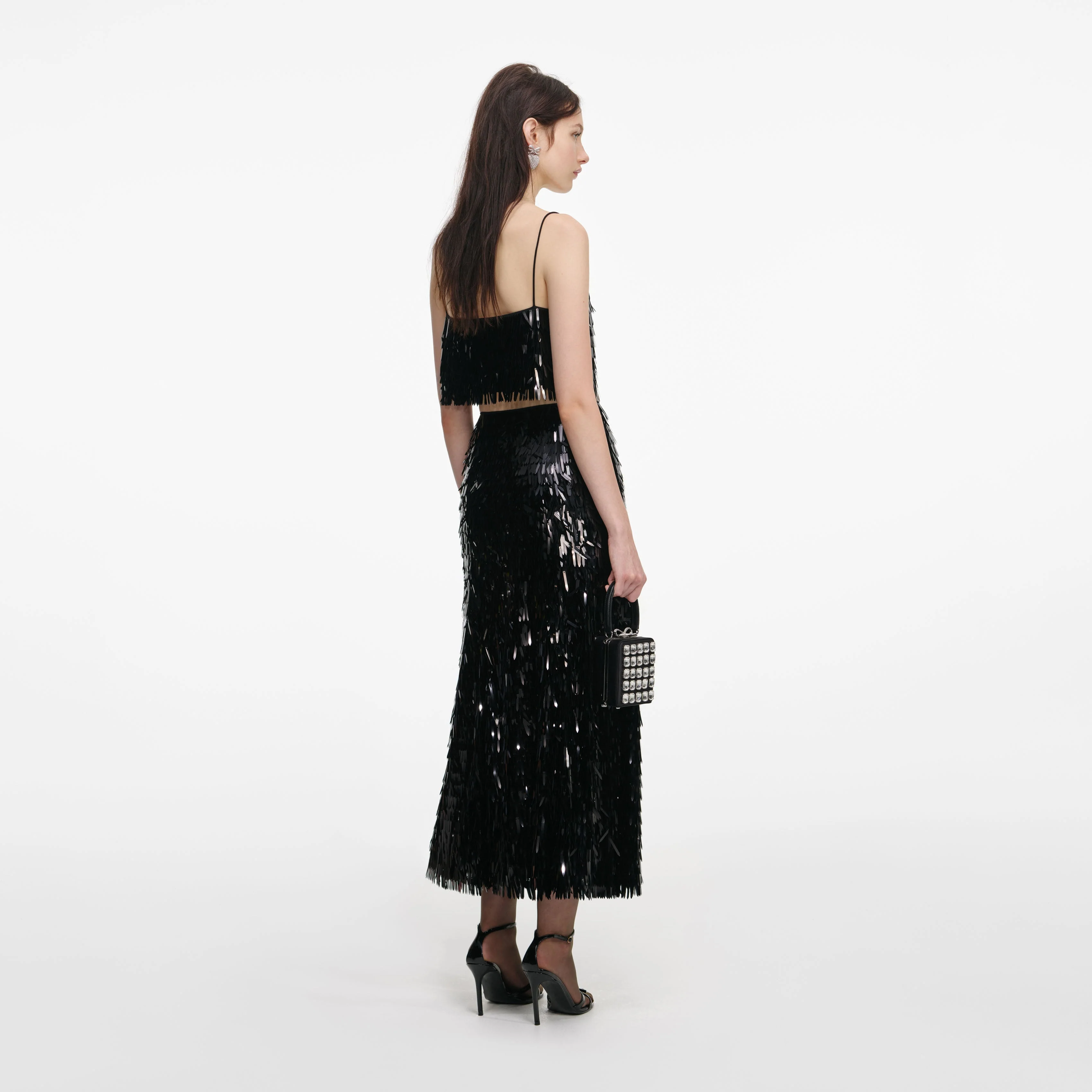 Black Sequin Top - Image 3