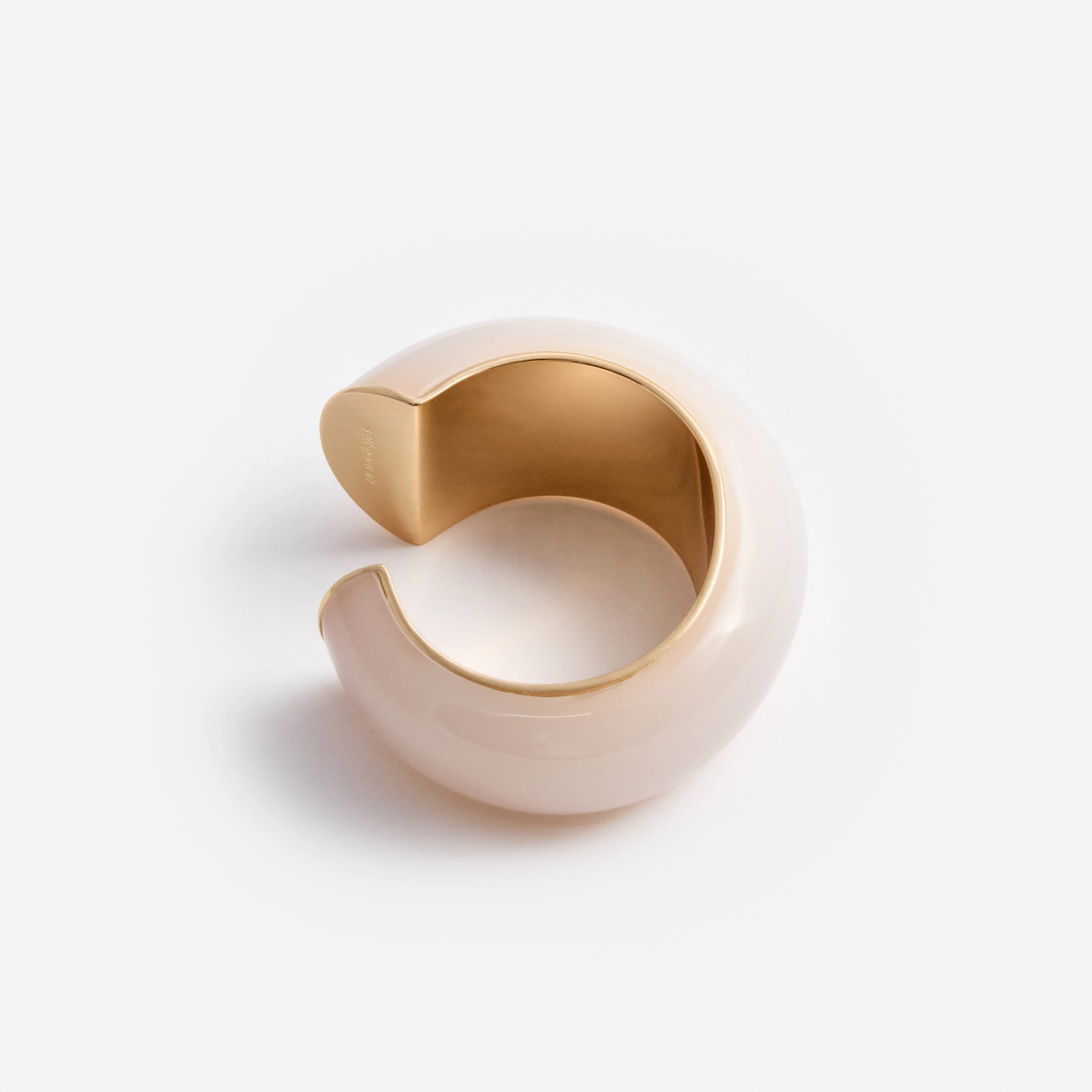 Cream Resin Cuff - Image 3