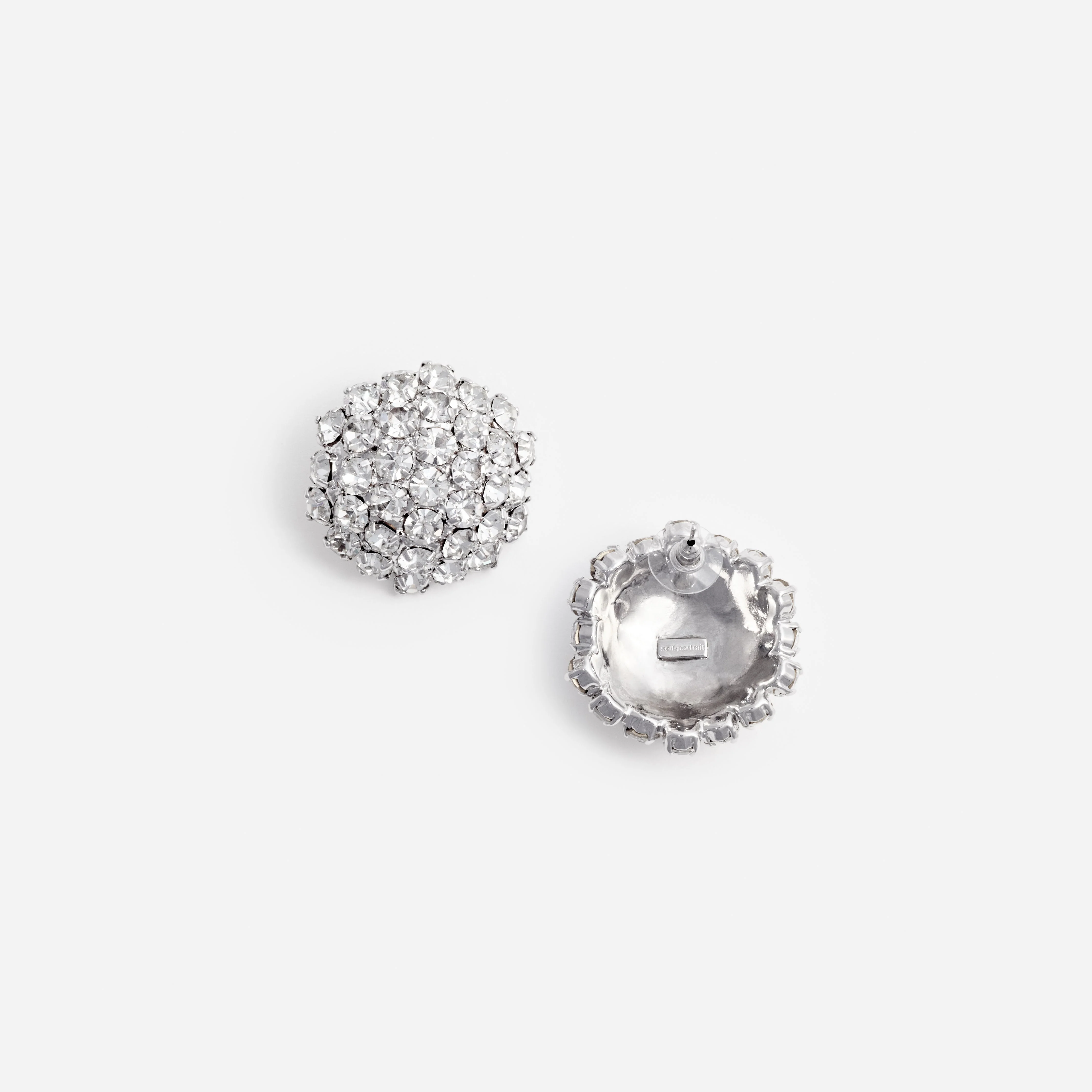 Crystal Flower Earrings - Image 3