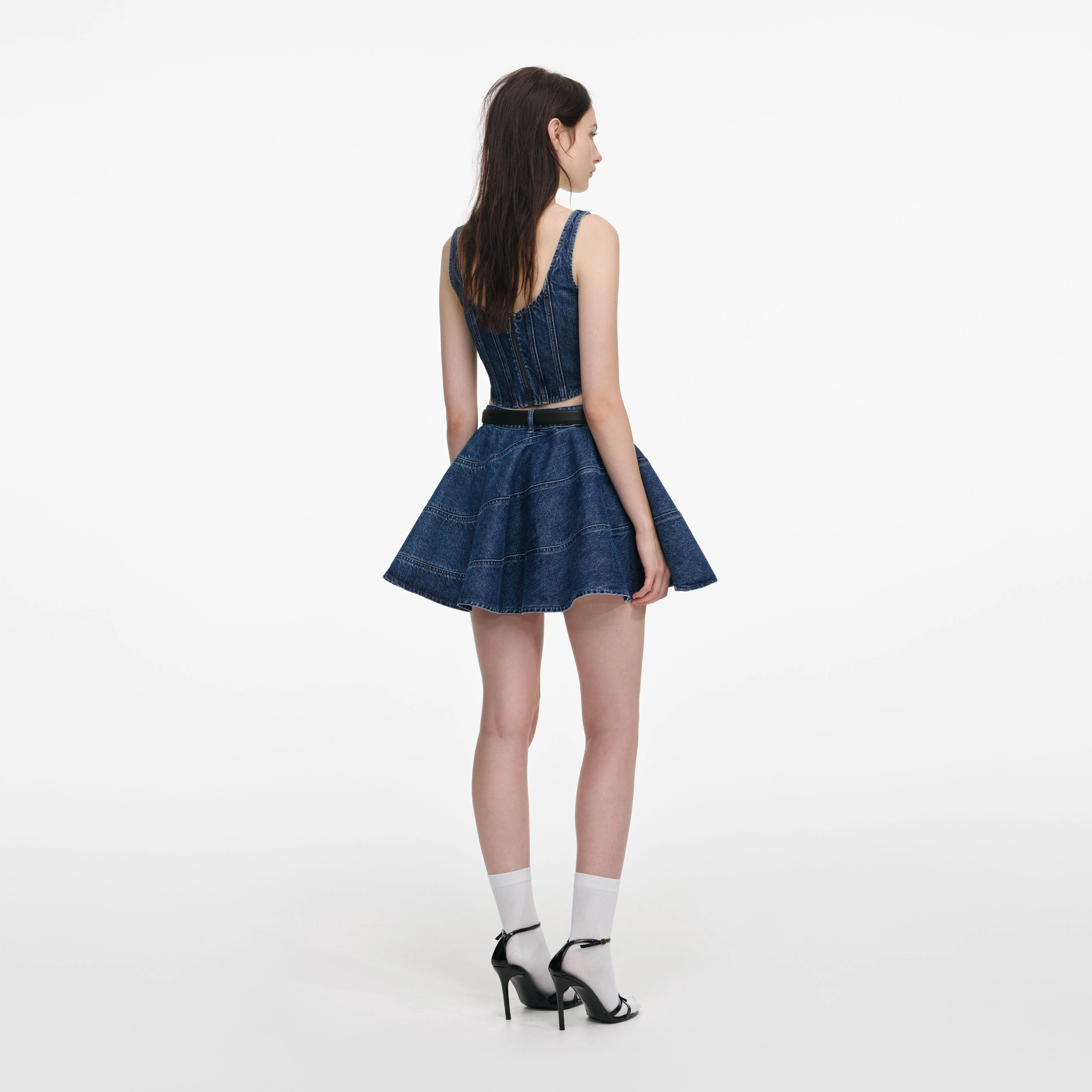 Denim Corset Top - Image 3