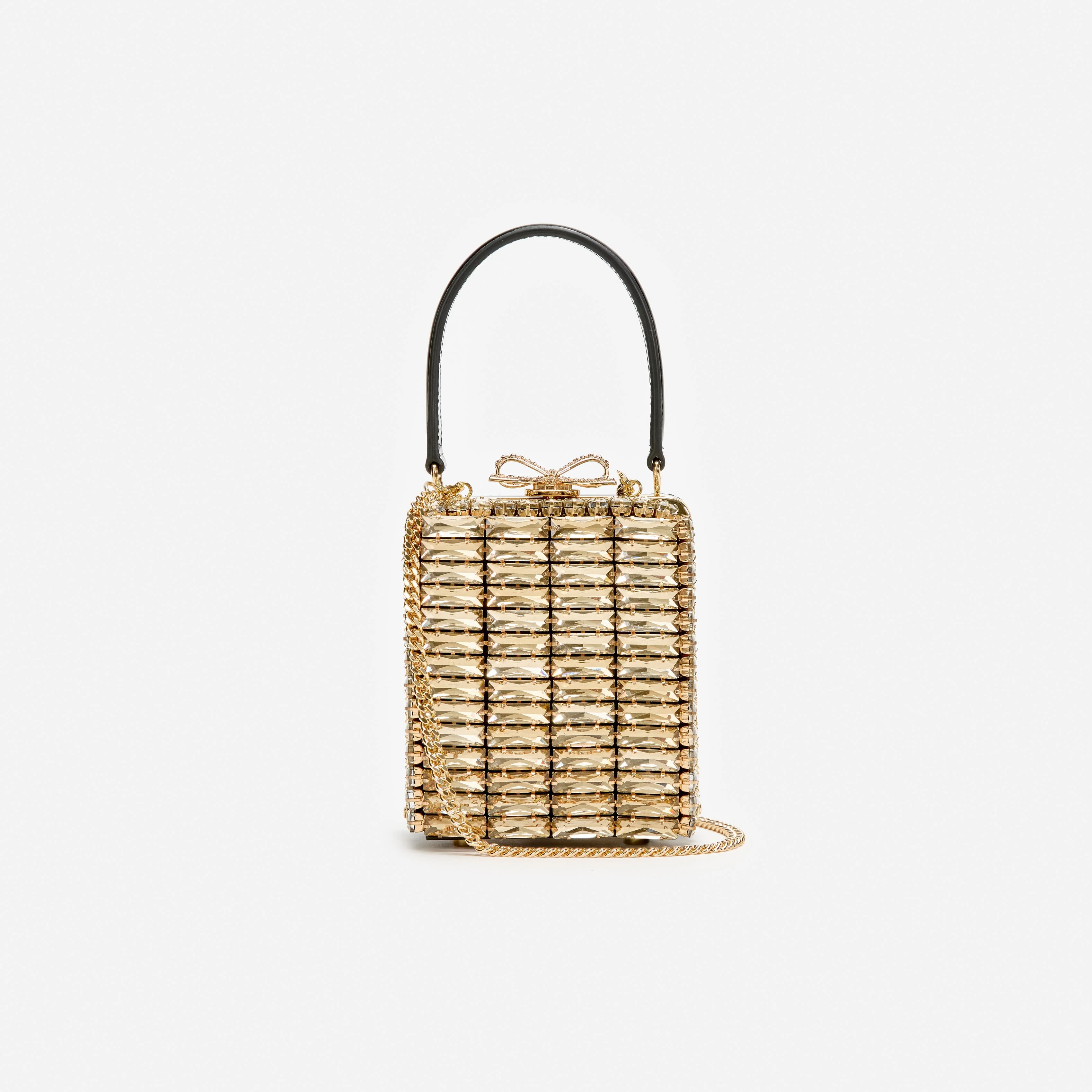 Gold Crystal Micro Bag - Image 4