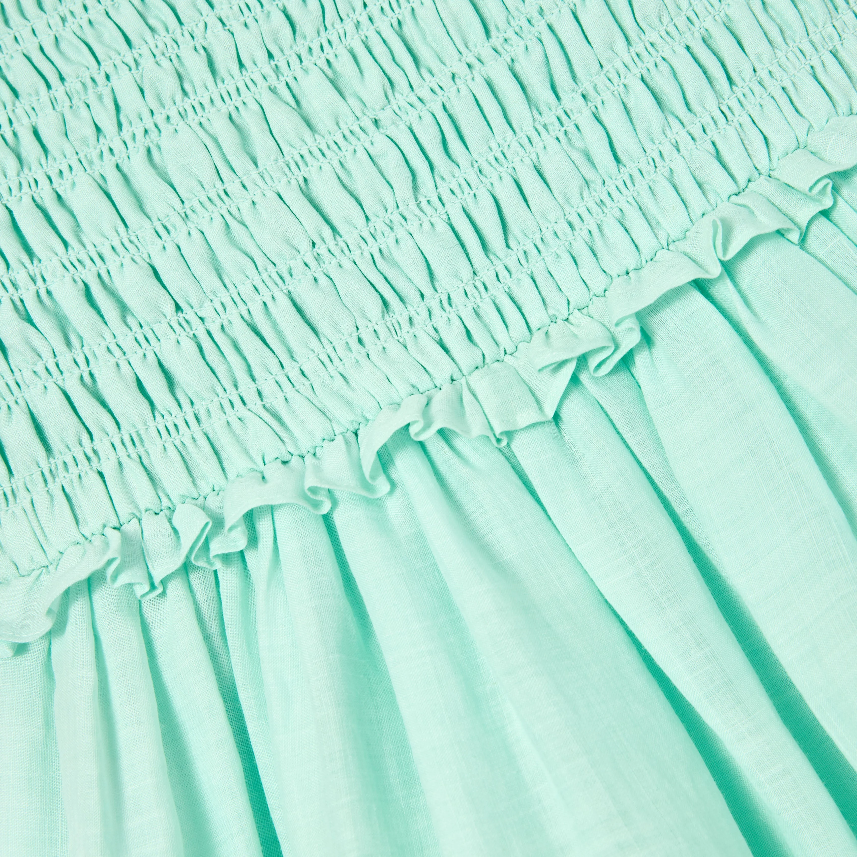Mint Ramie Dress - Image 3