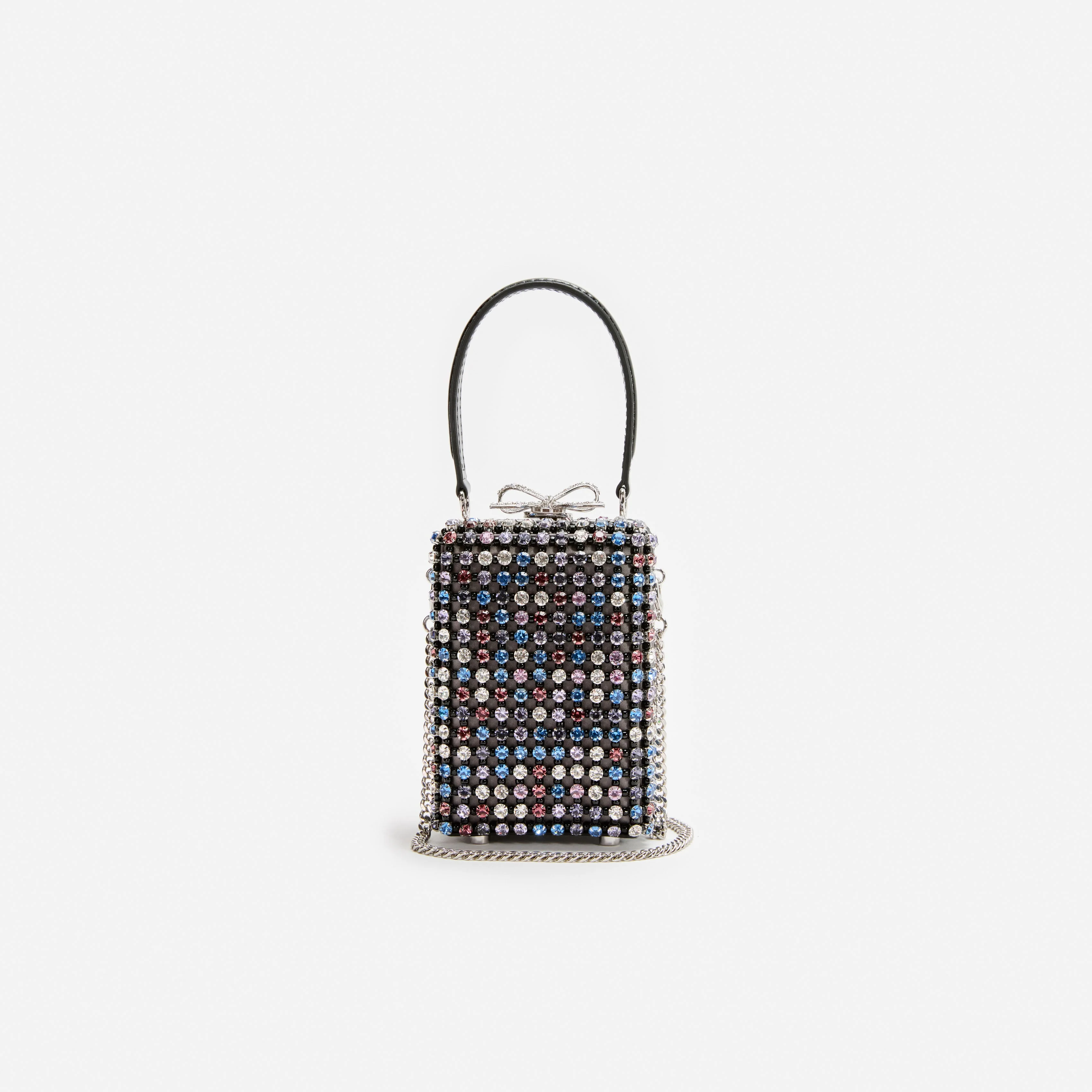 Multi Crystal Chainmail Micro Bag - Image 4
