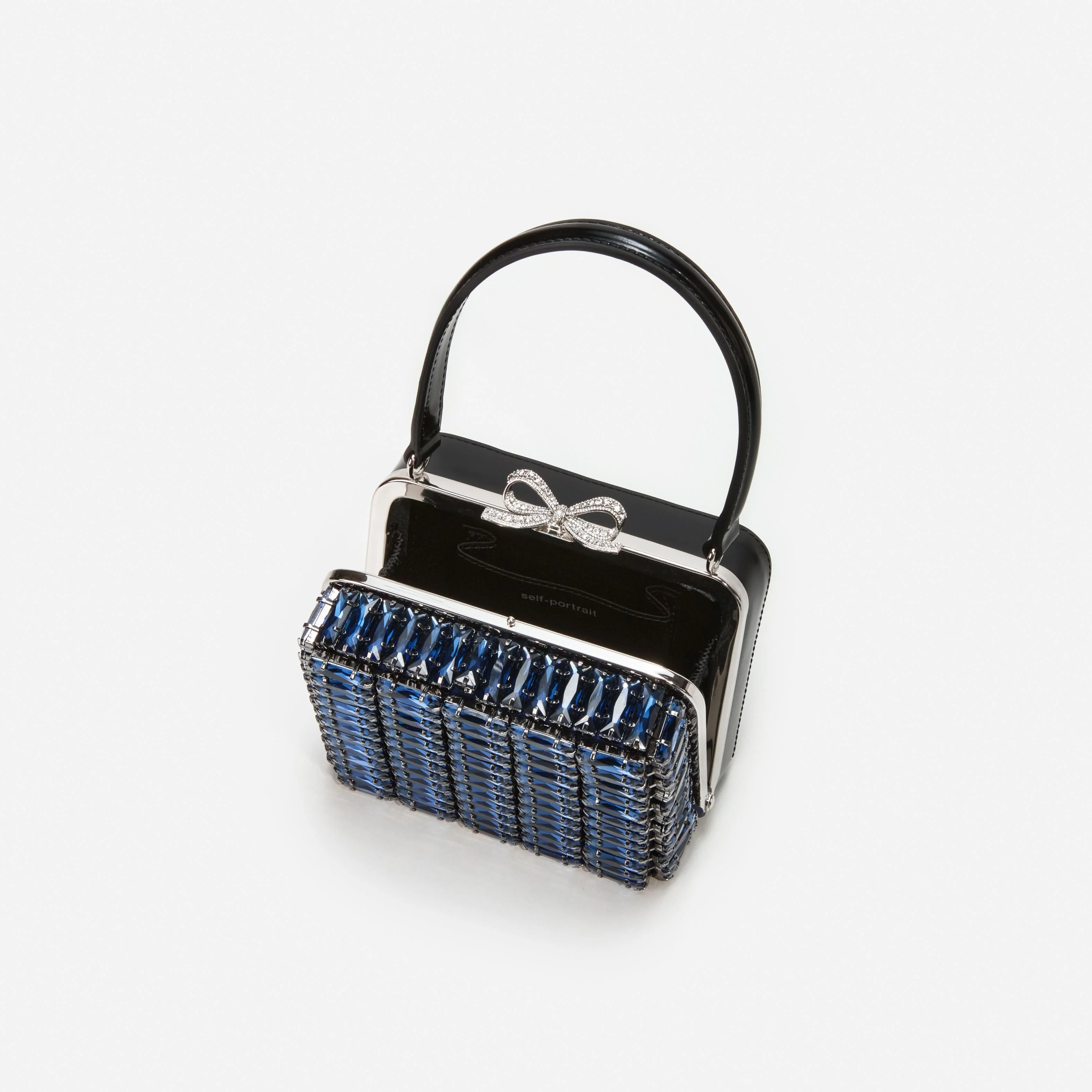 Navy Crystal Micro Bag - Image 5