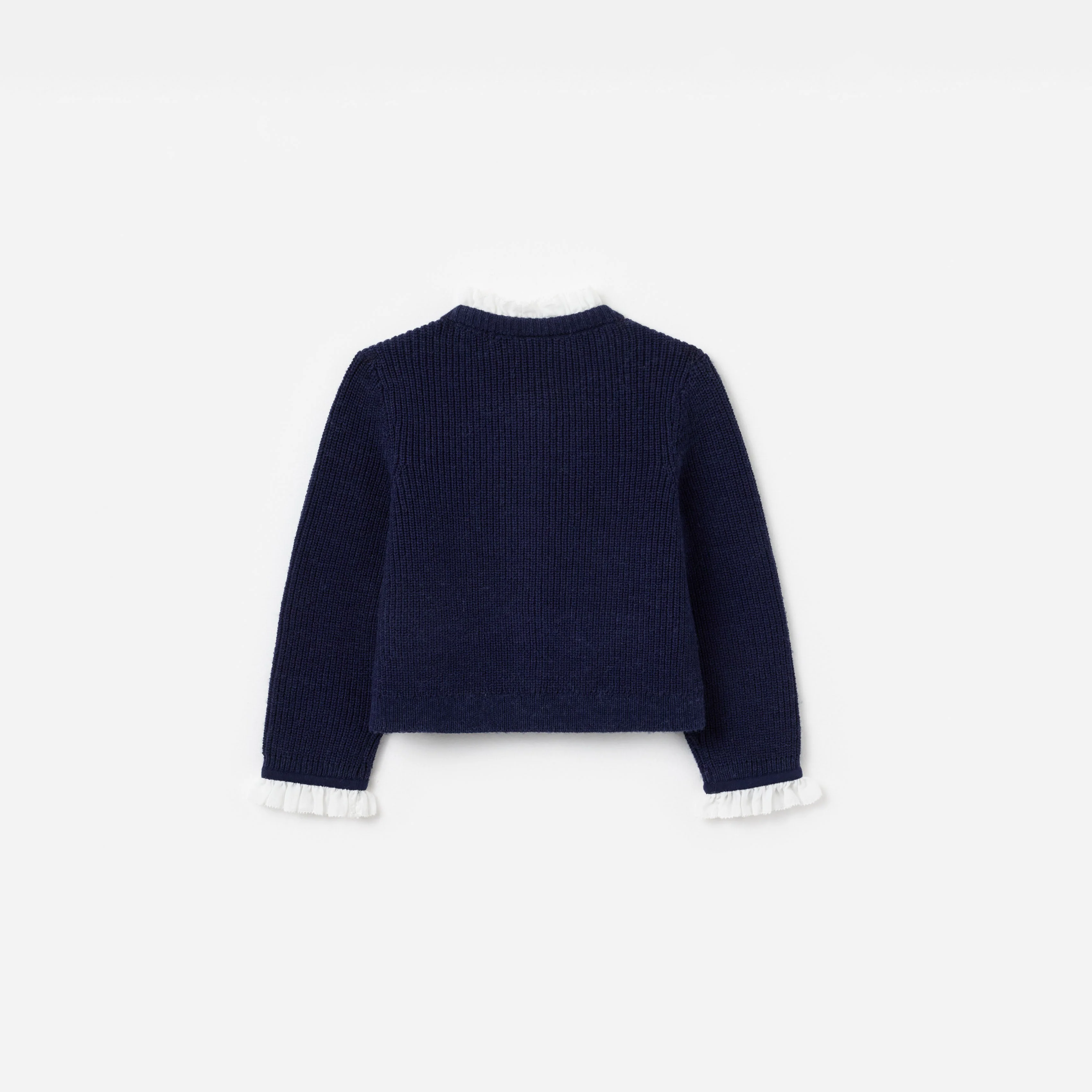 Navy Embellished Cardigan - Image 2