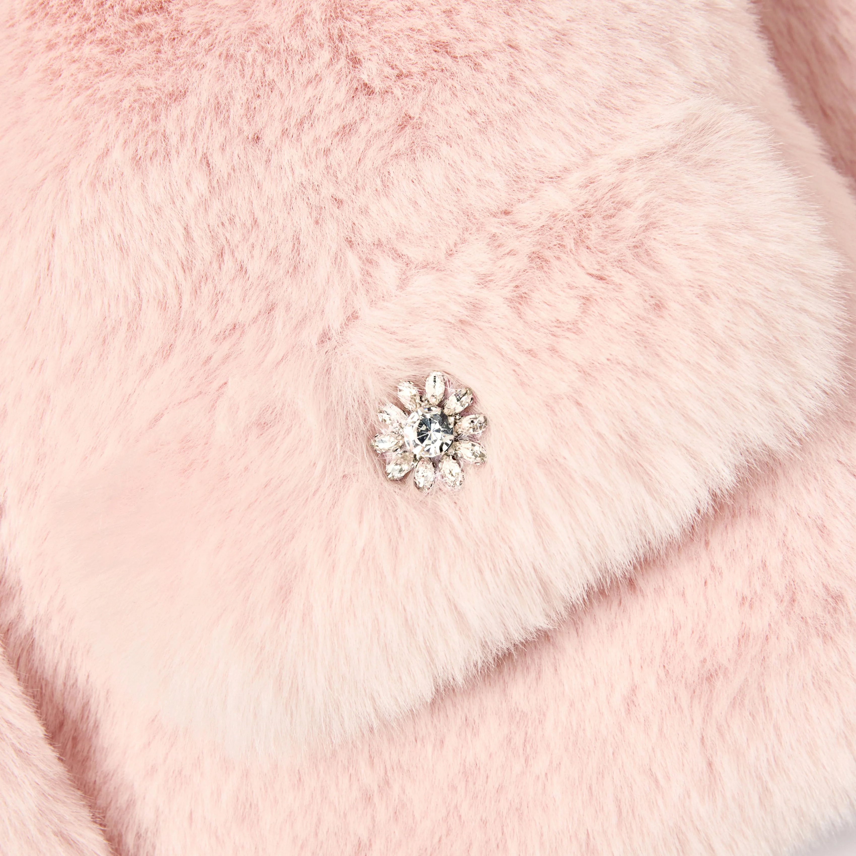 Pink Faux Fur Jacket - Image 4