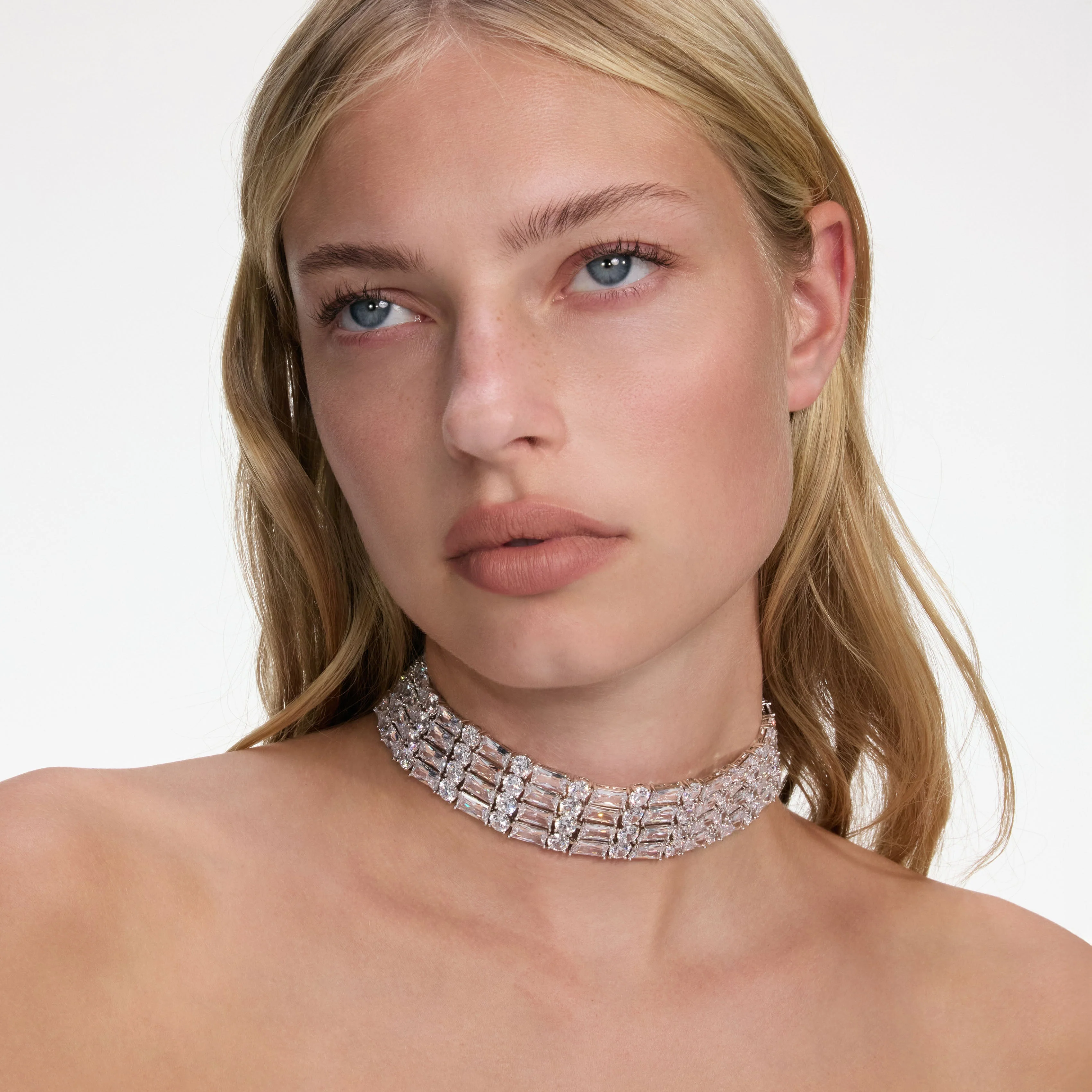 Silver Crystal Choker - Image 2