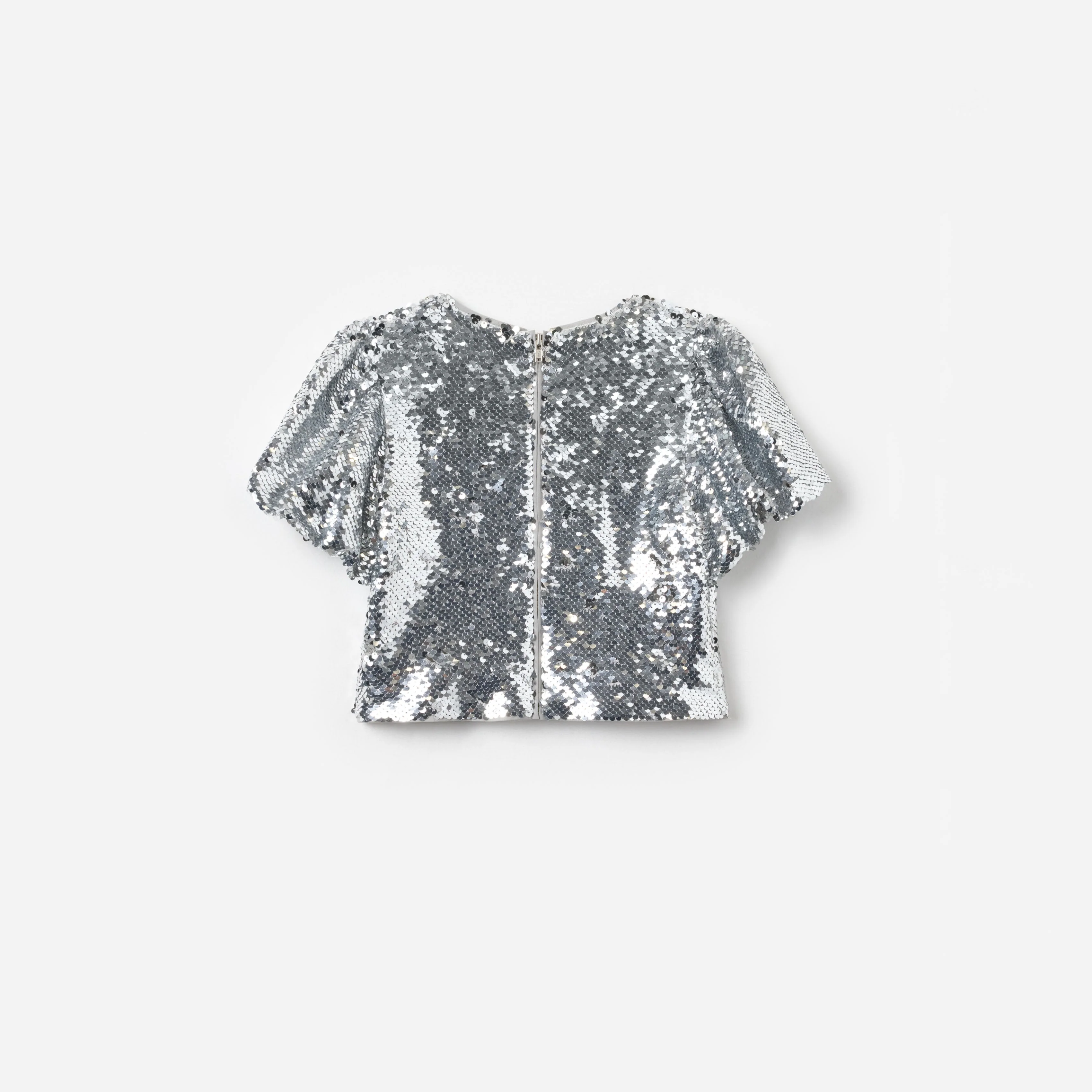 Silver Sequin Top - Image 2
