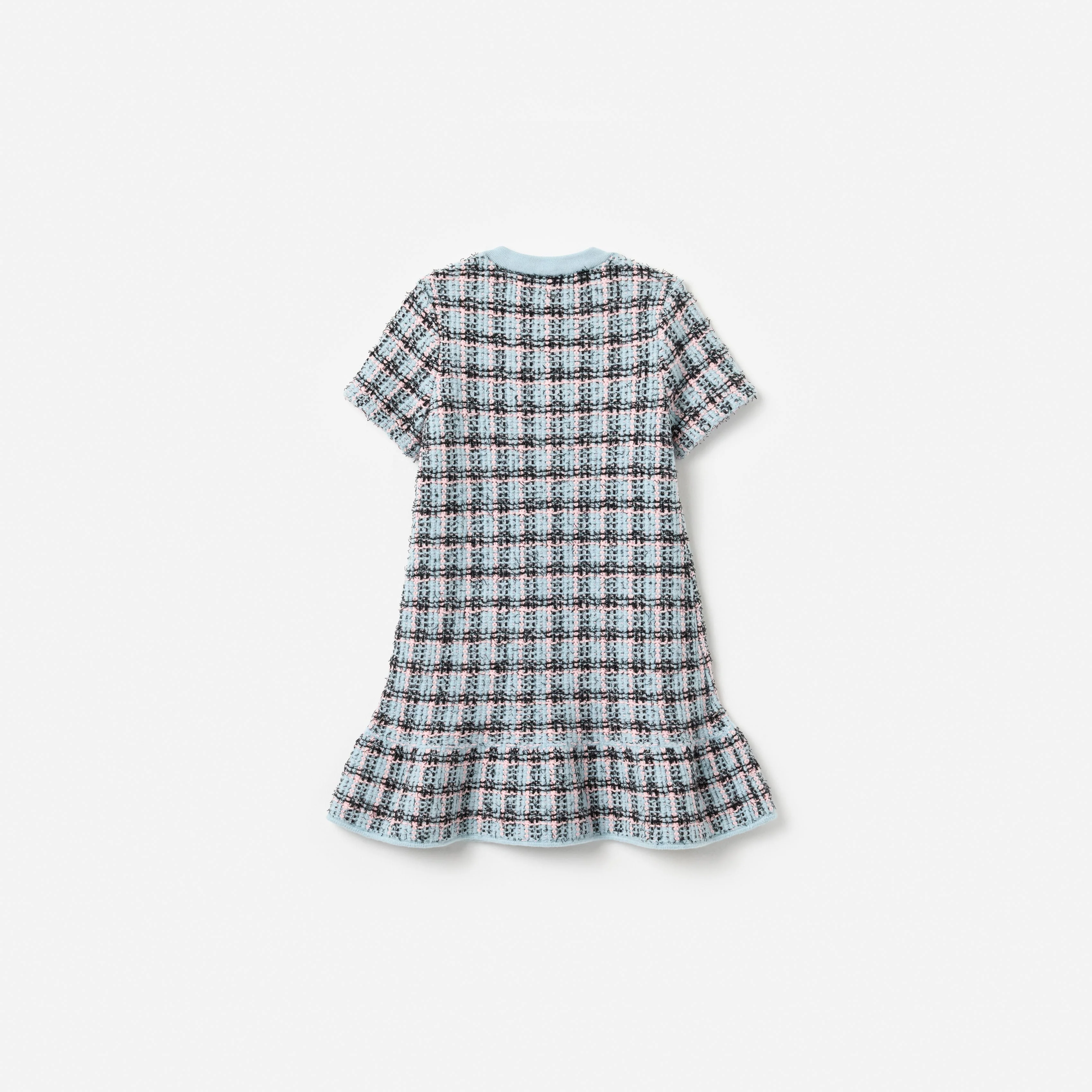 Textured Stripe Knit Dress - Image 2
