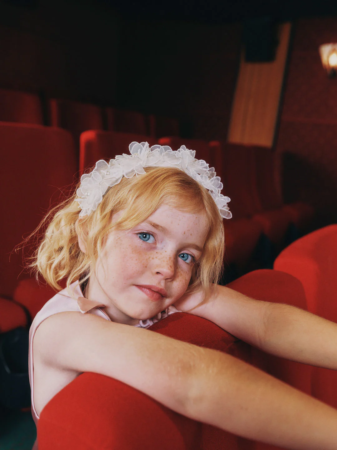 White Flower Headband - Image 3