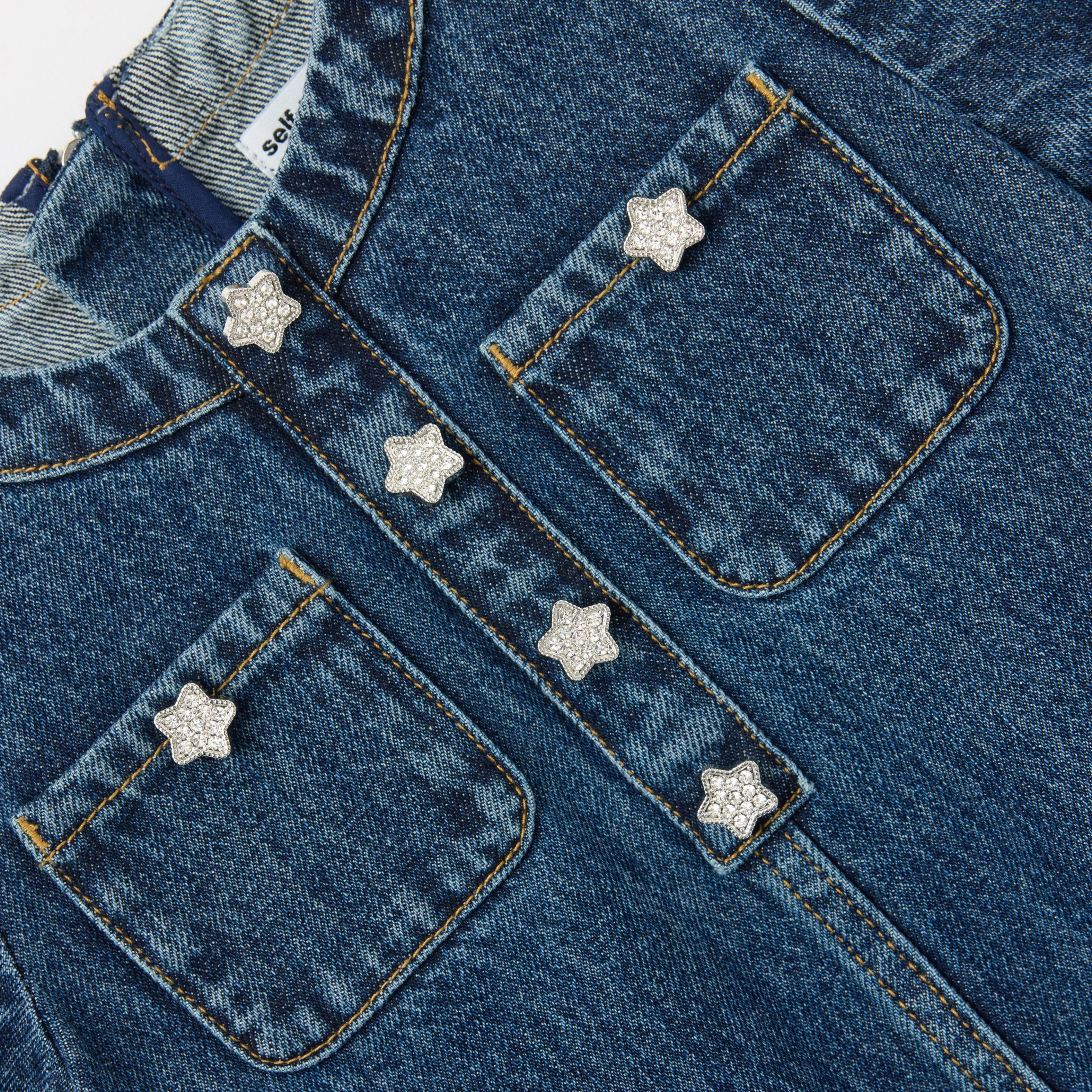 Star Denim Dress - Image 3