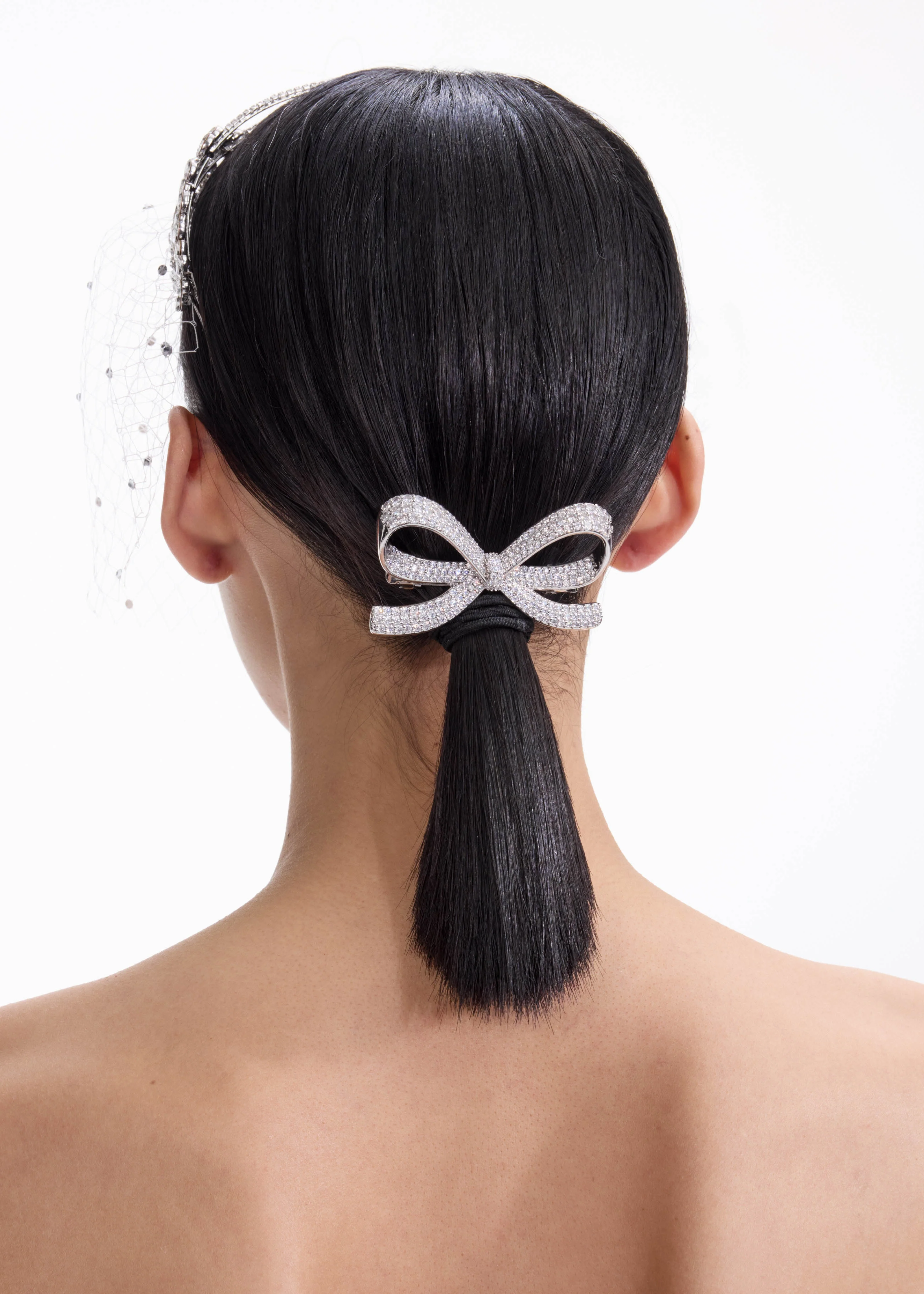 Crystal Bow Hairclip - Image 2