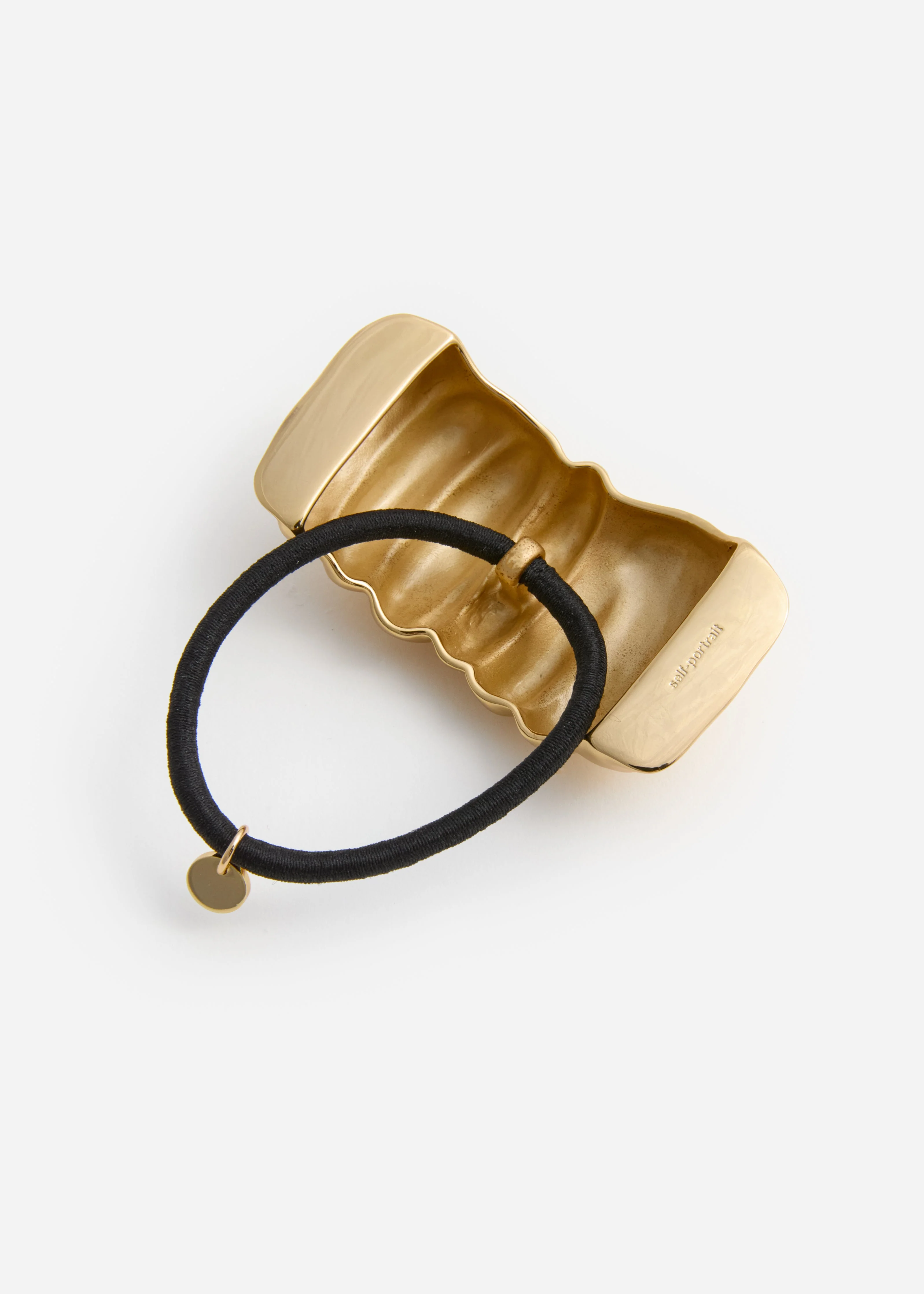 Mottled Gold Hair Cuff - Image 3