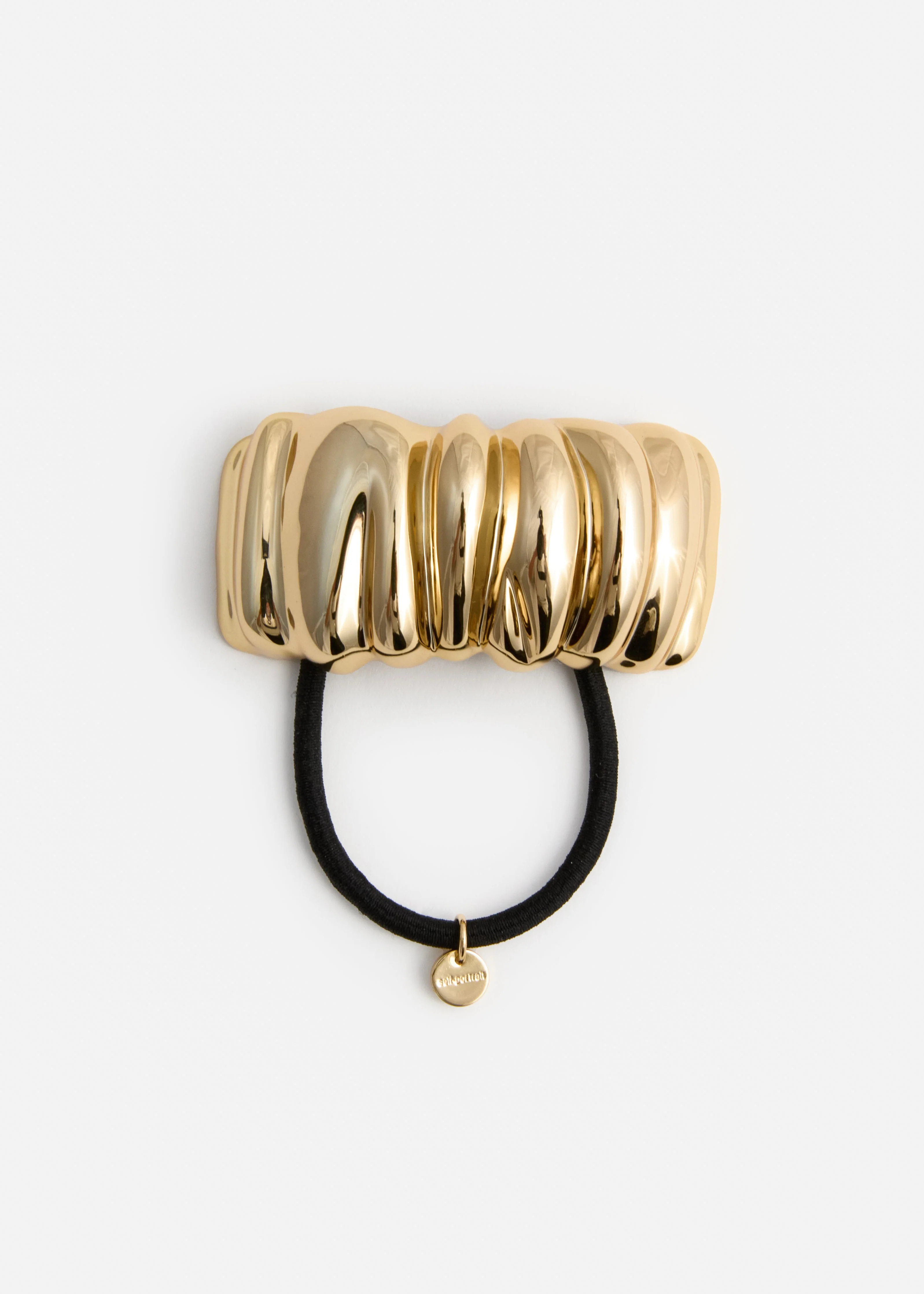 Mottled Gold Hair Cuff - Image 4
