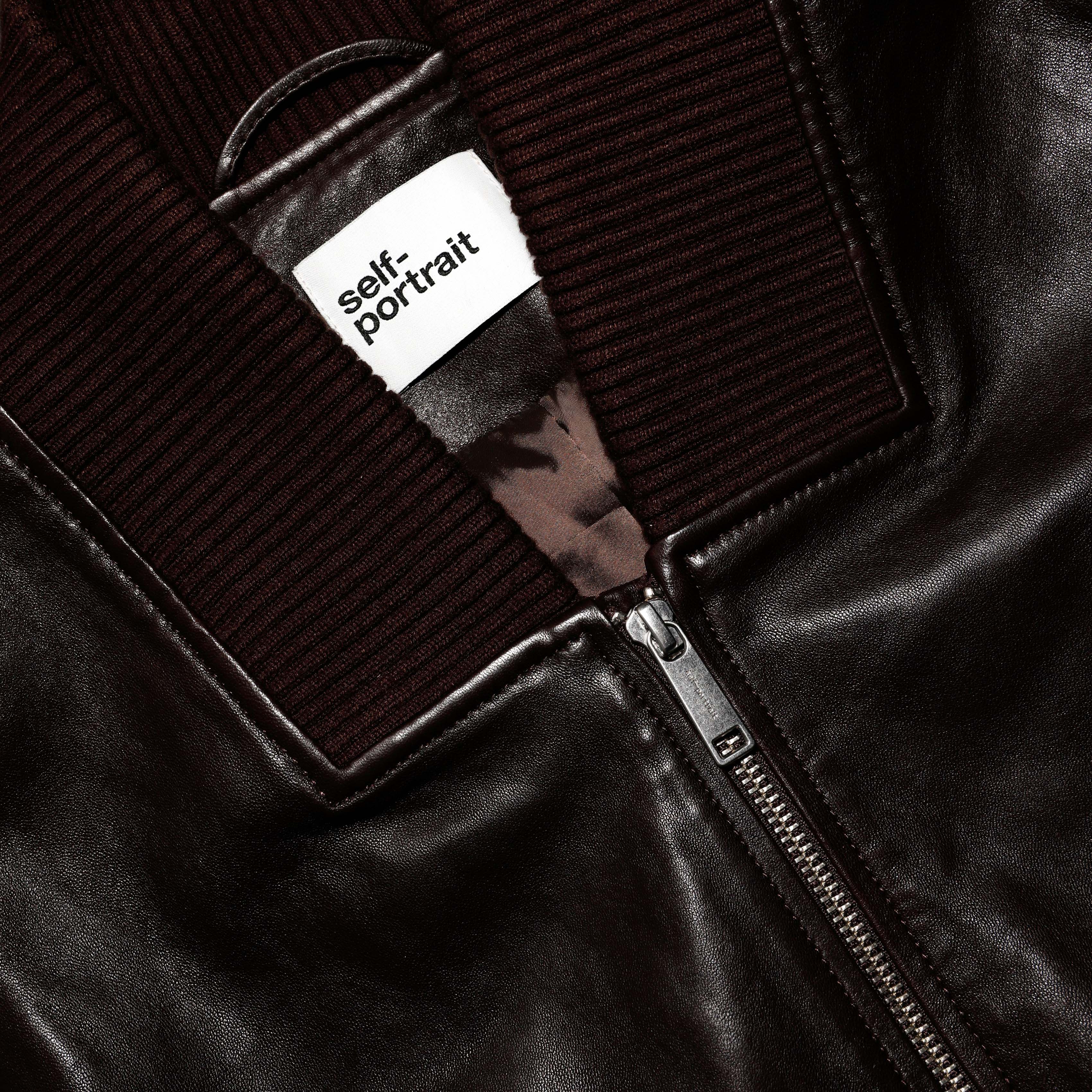 Brown Leather Jacket - Image 5