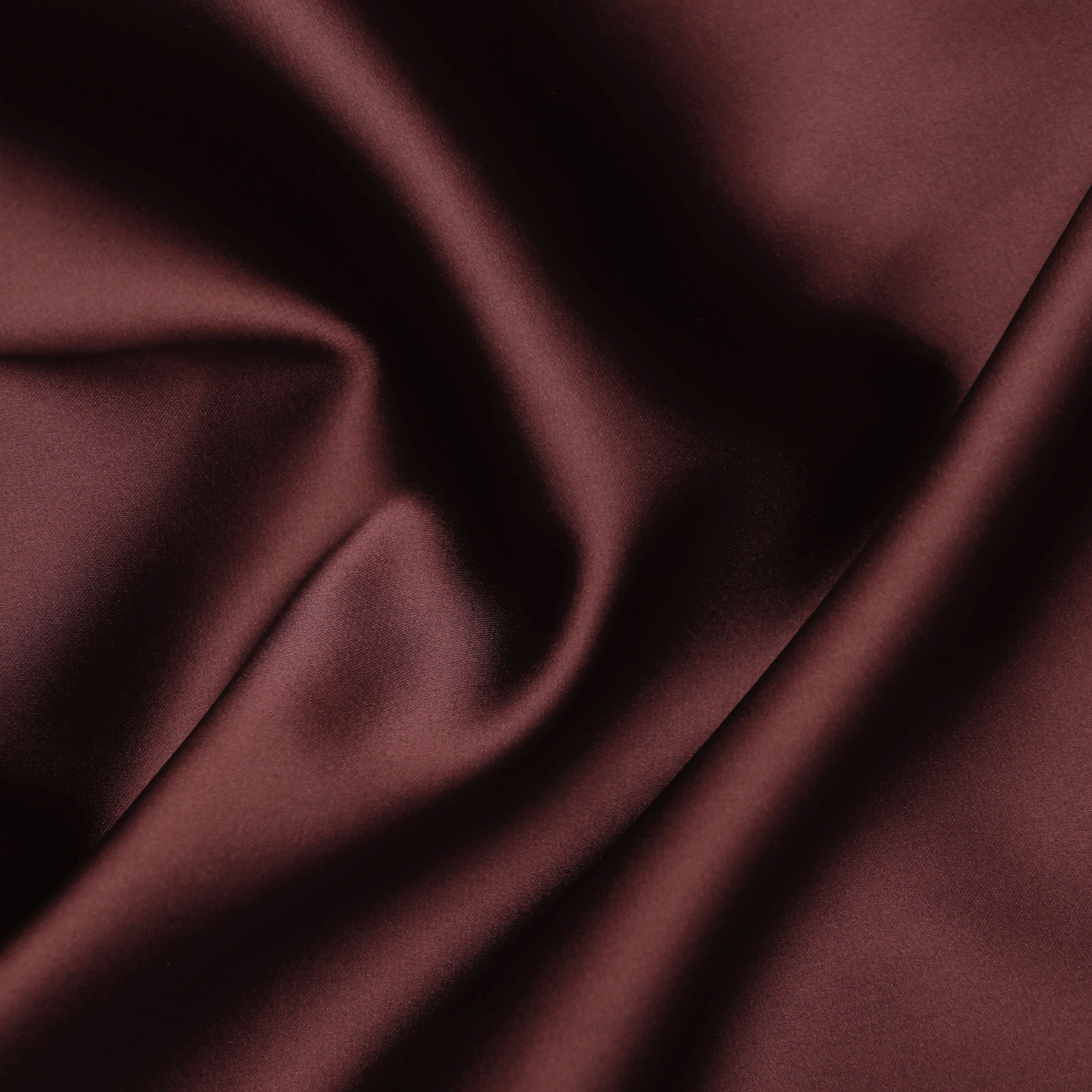 Brown Satin Mini Dress - Image 5