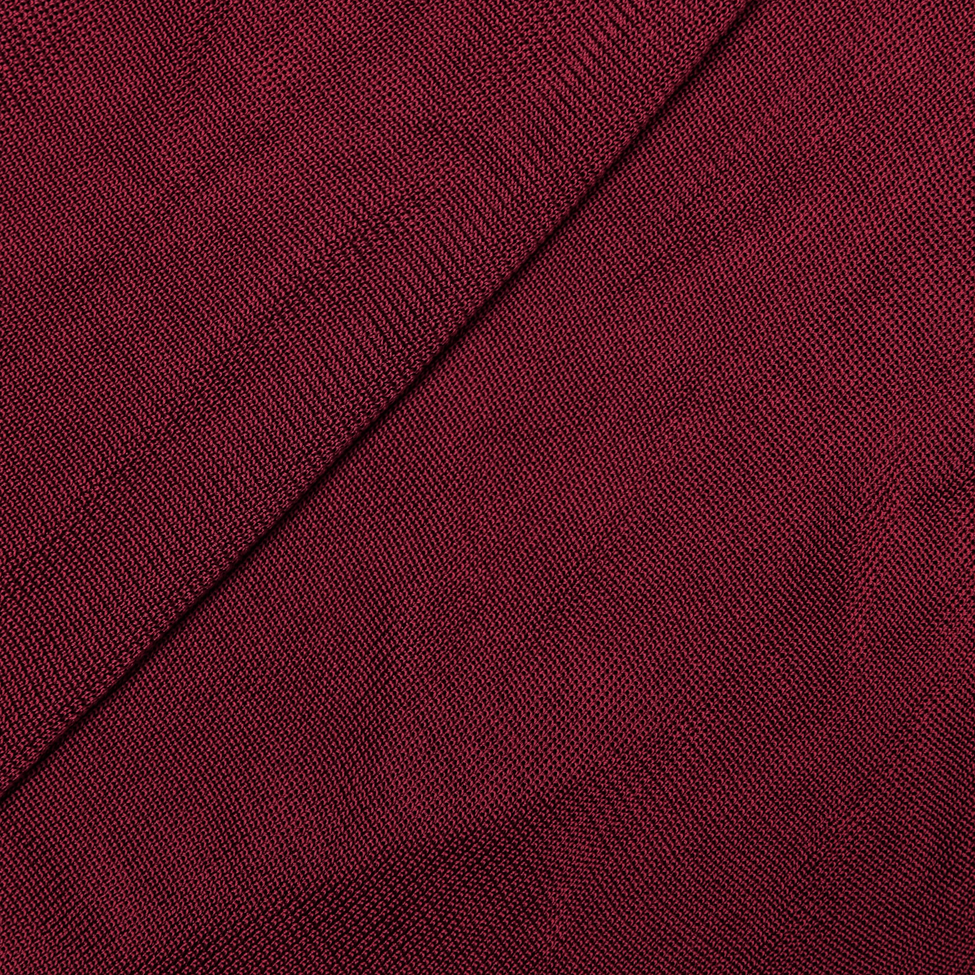 Burgundy Racer Back Viscose Knit Maxi Dress - Image 5
