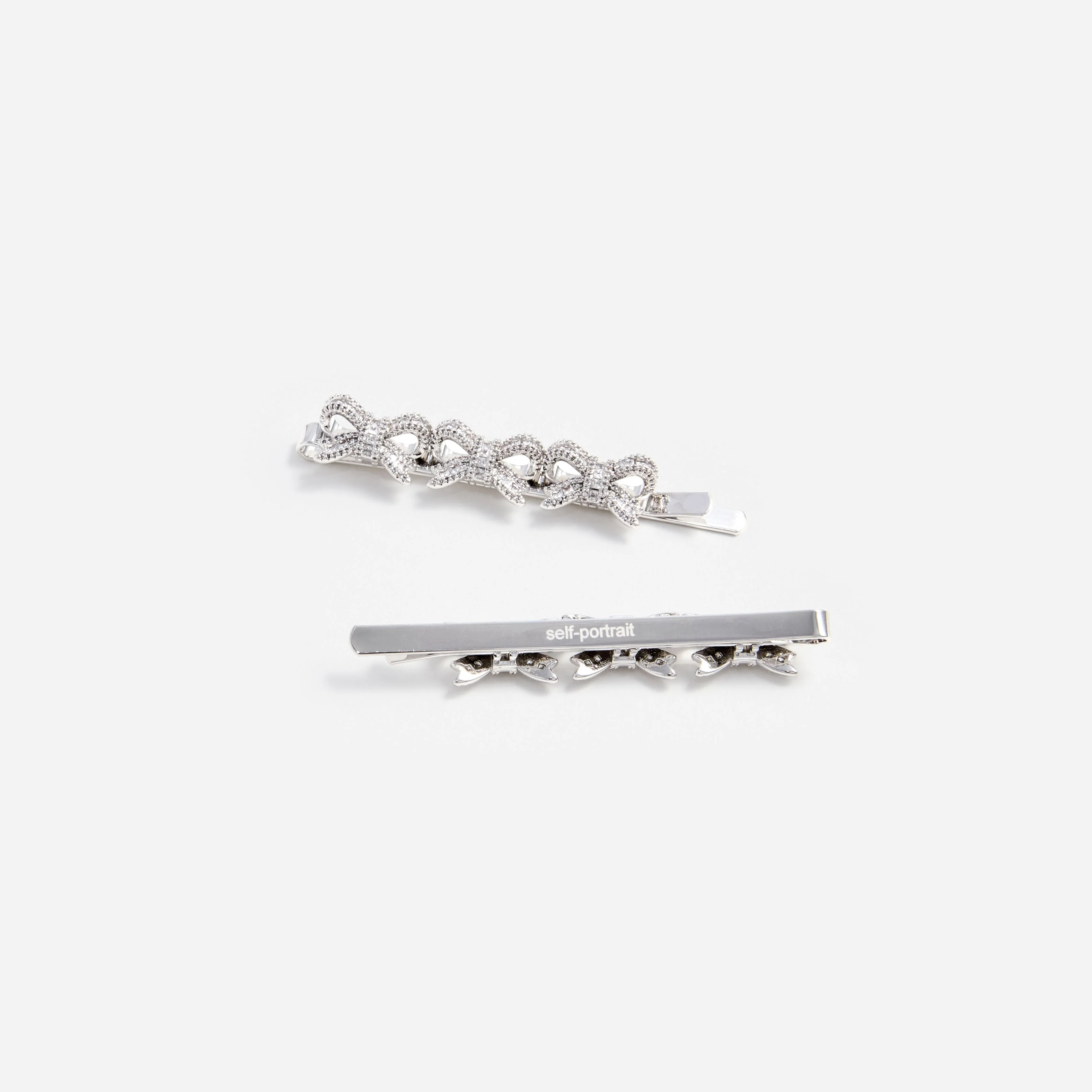 Crystal Bow Hair Slides - Image 3